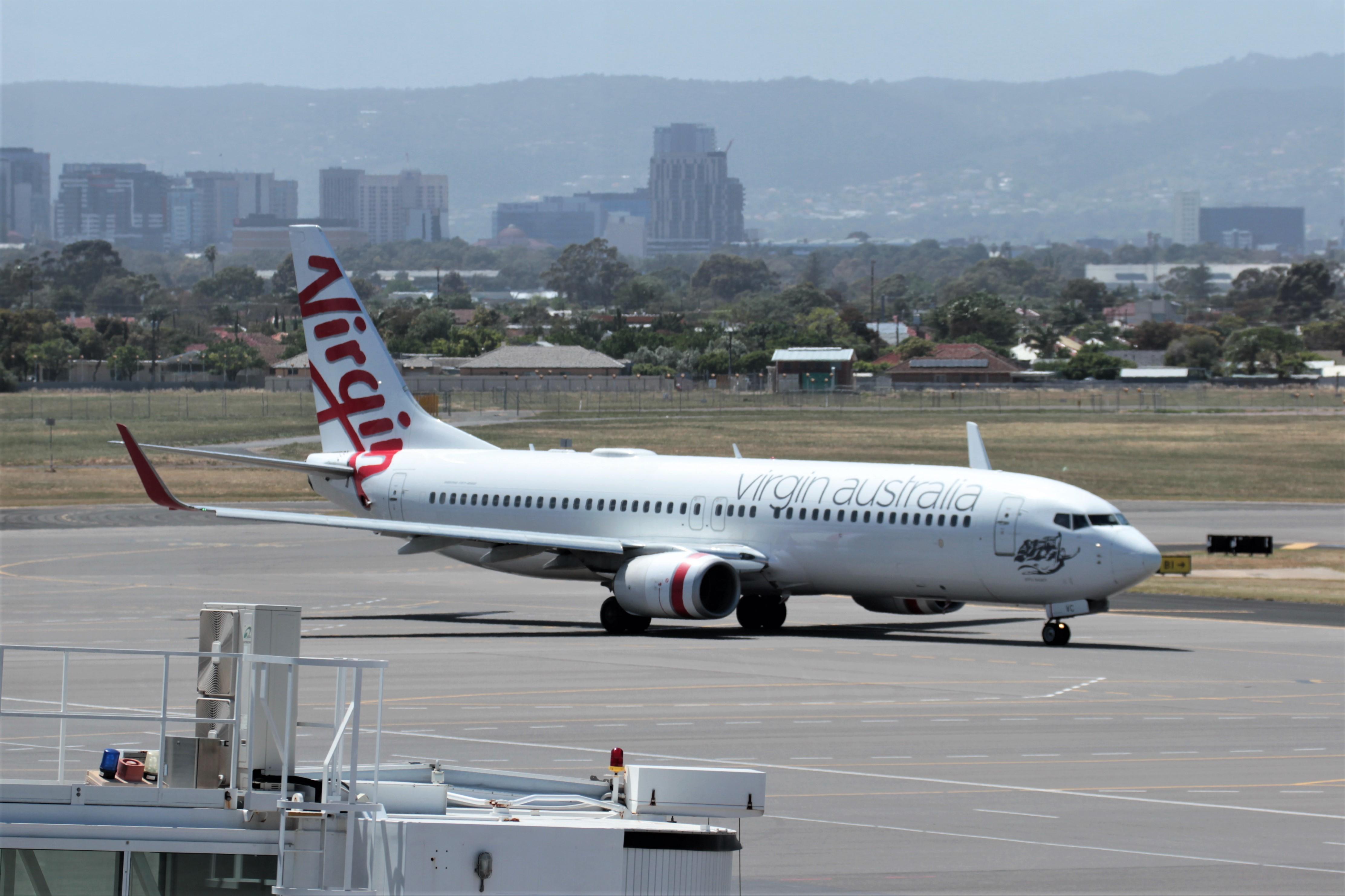 VH-YVC @ YPAD - VH-YVC 2011 B737-800 Adelaide - by PhilR