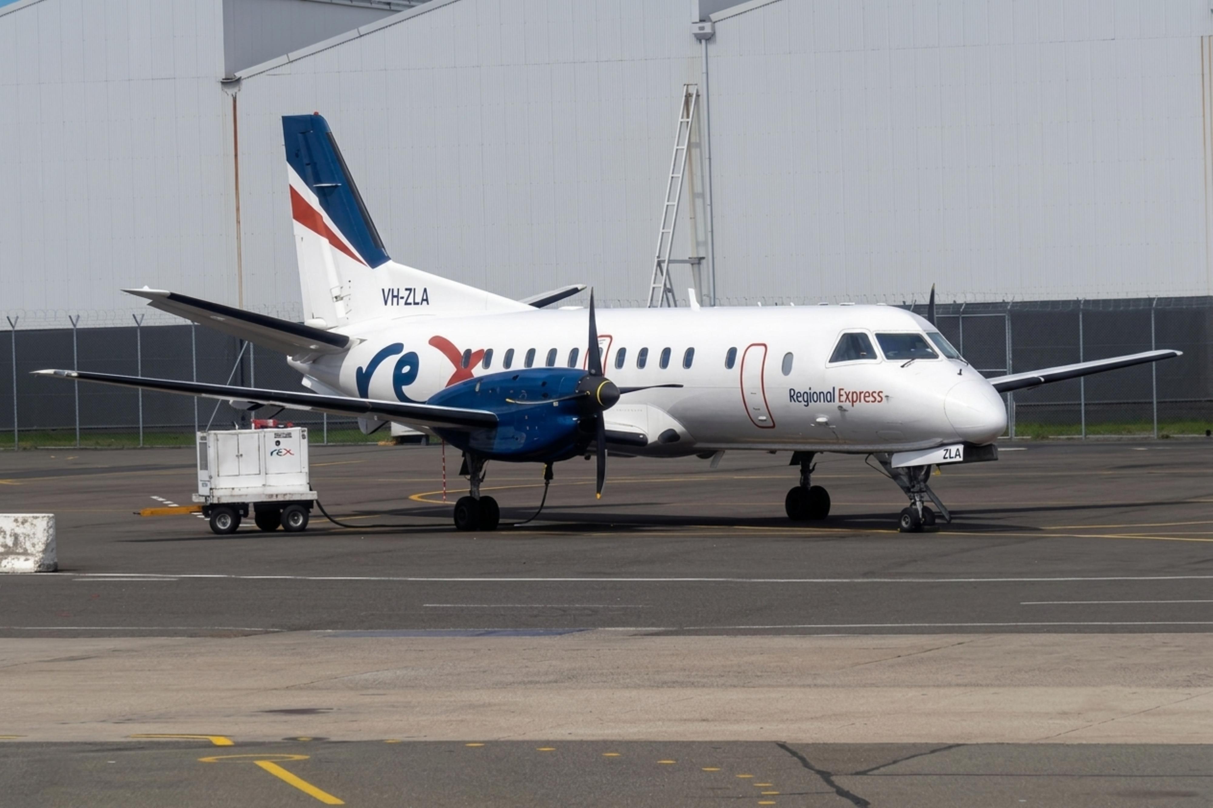 VH-ZLA @ YSSY - VH-ZLA 1995 Saab 340B+ REX - Regional Express Sydney 06.11.23 (1).JPG
 - by PhilR