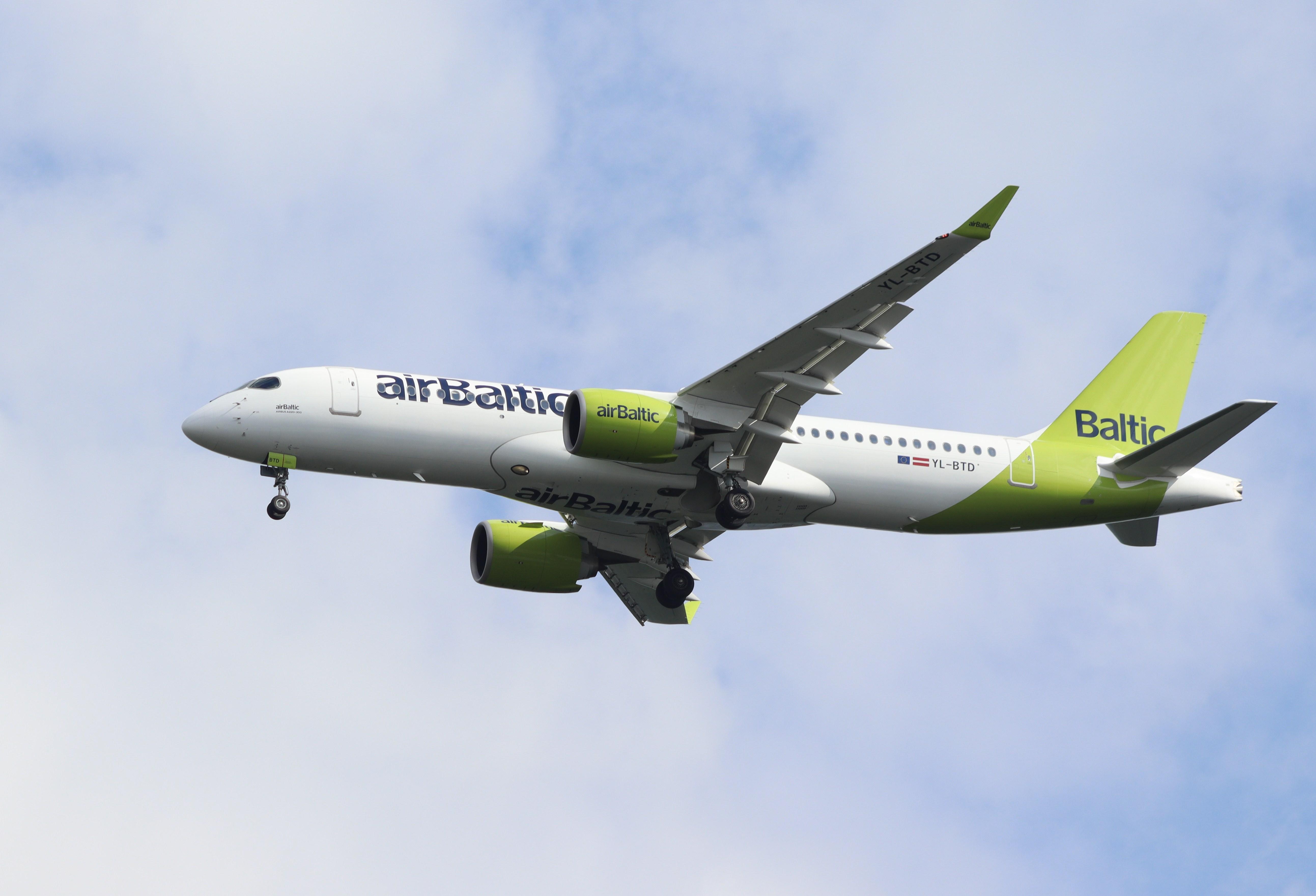 YL-BTD @ EDDF - Airbus A220-371 - by MarkPasqualino
