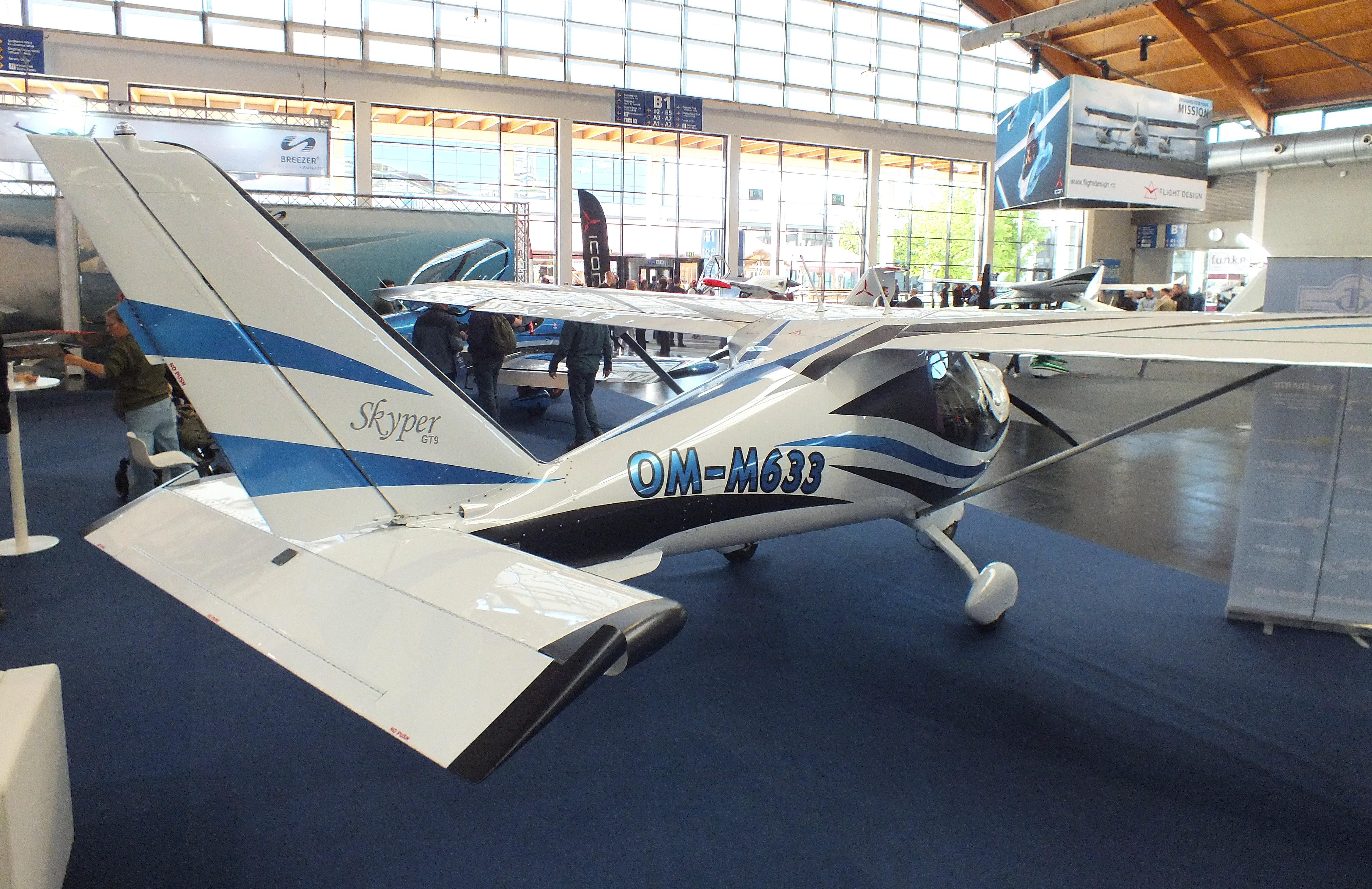 OM-M633 @ EDNY - Tomark Aero Skyper GT9-600 at the AERO 2026, Friedrichshafen - by iwarnecke