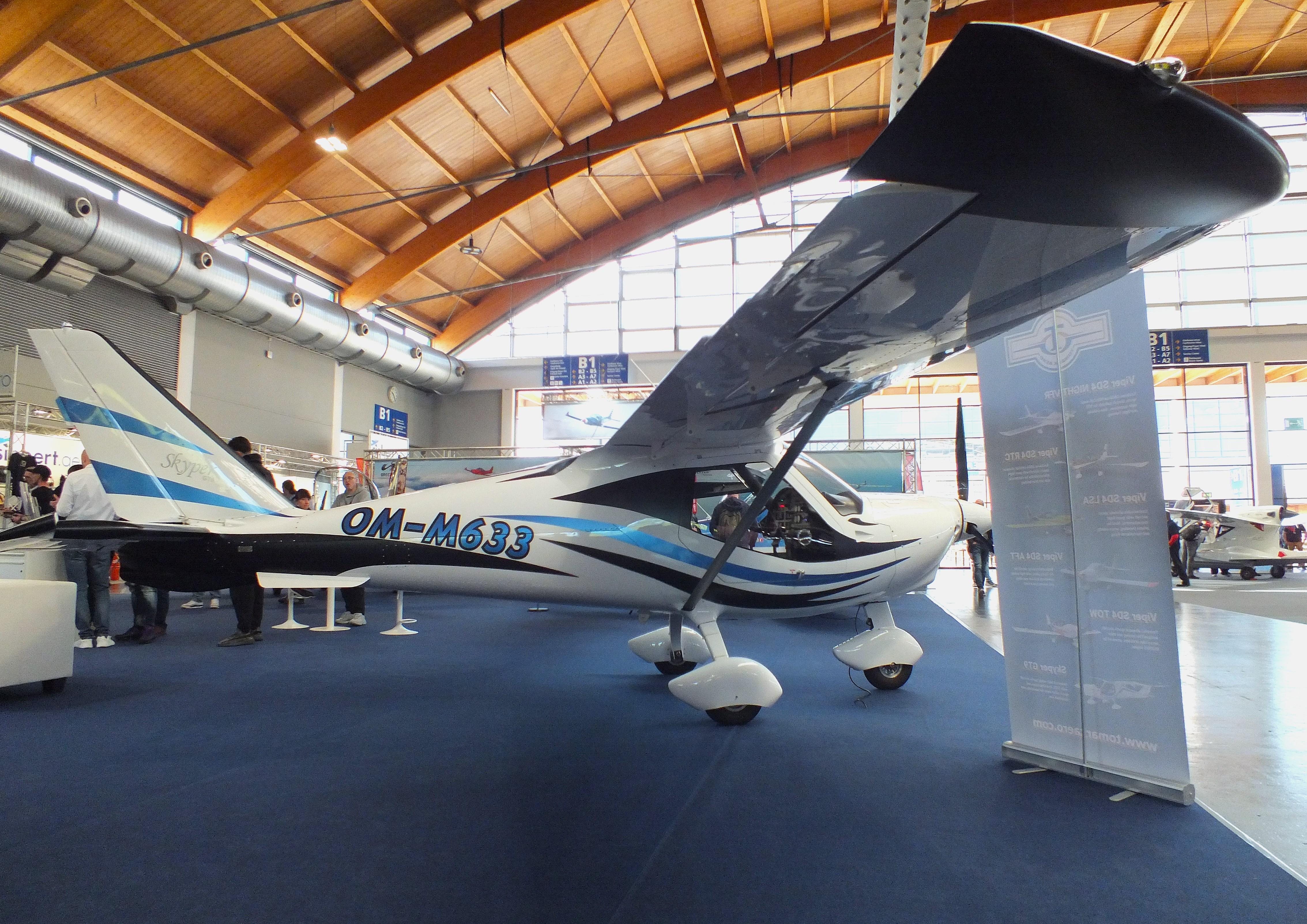 OM-M633 @ EDNY - Tomark Aero Skyper GT9-600 at the AERO 2026, Friedrichshafen - by iwarnecke