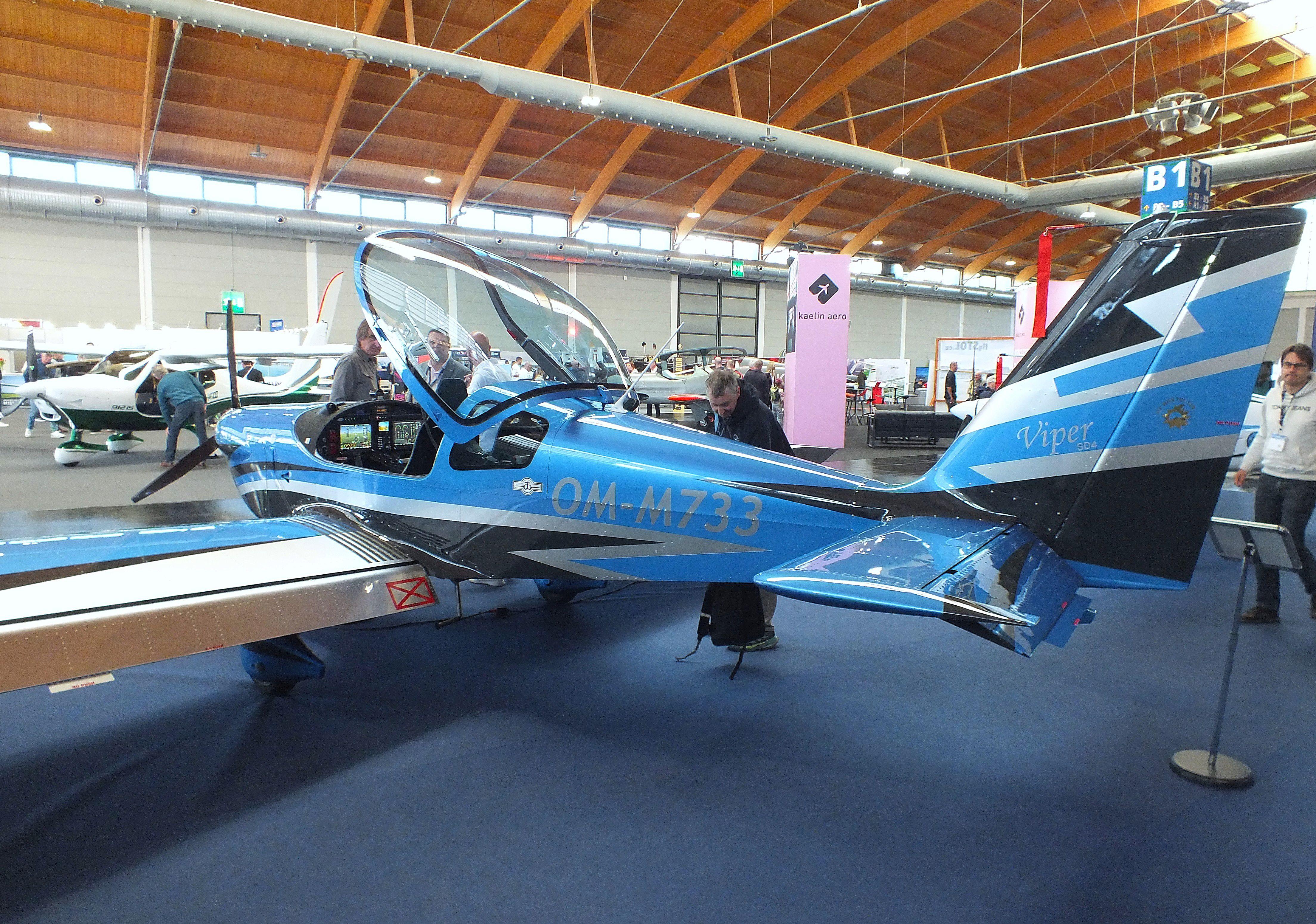 OM-M733 @ EDNY - Tomark Aero Viper SD-4 at the AERO 2026, Friedrichshafen - by iwarnecke