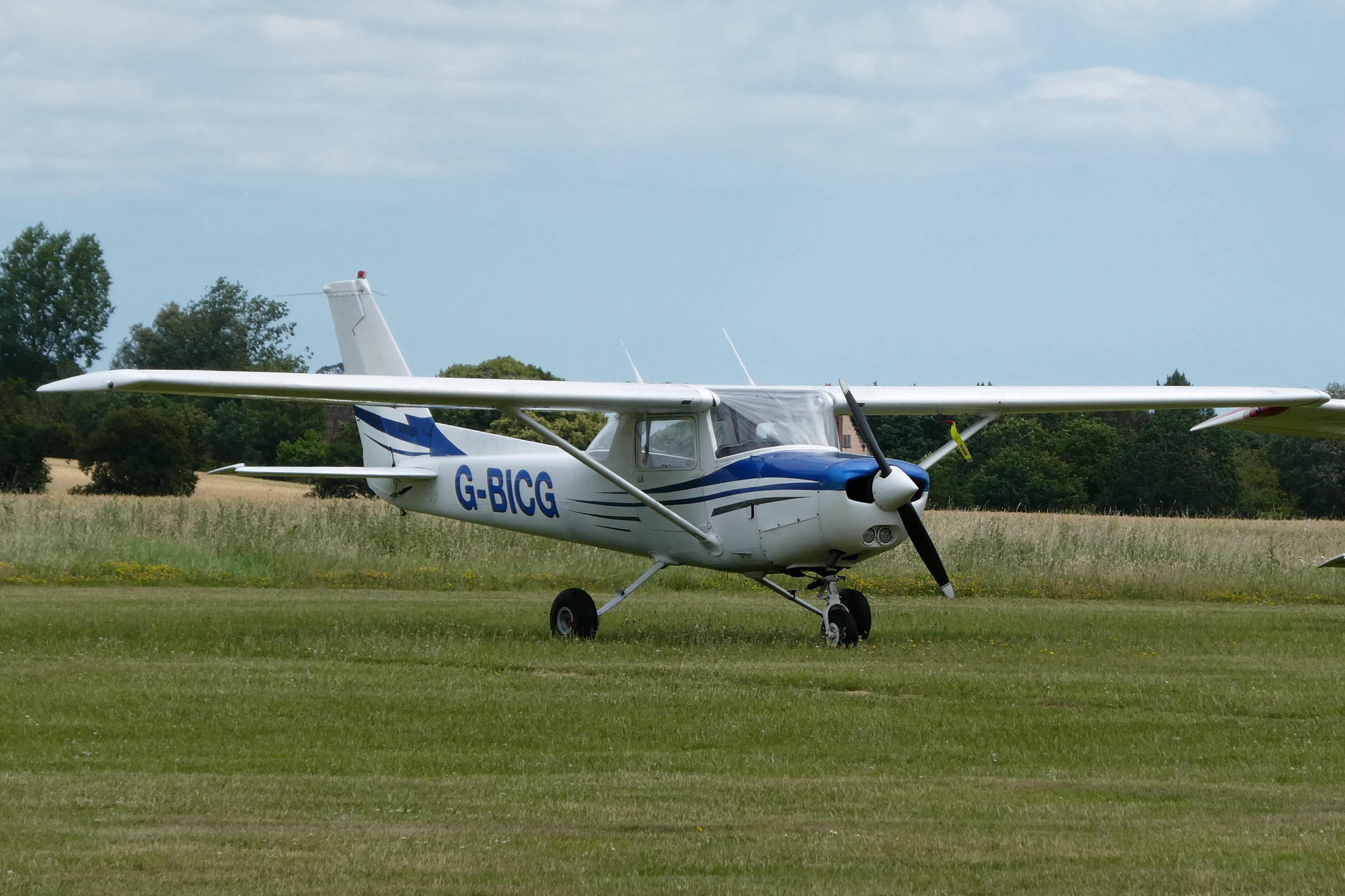 G-BICG @ EGSM - Parked at Beccles. - by Graham Reeve