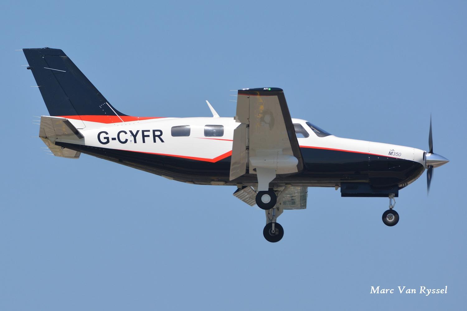 G-CYFR @ EBOS - Landing at Ostend Airport on 25-06-2026. - by Marc Van Ryssel