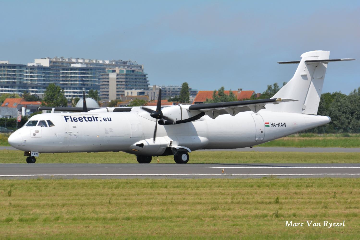 HA-KAW @ EBOS - At Ostend Airport on 20-06-2026. - by Marc Van Ryssel