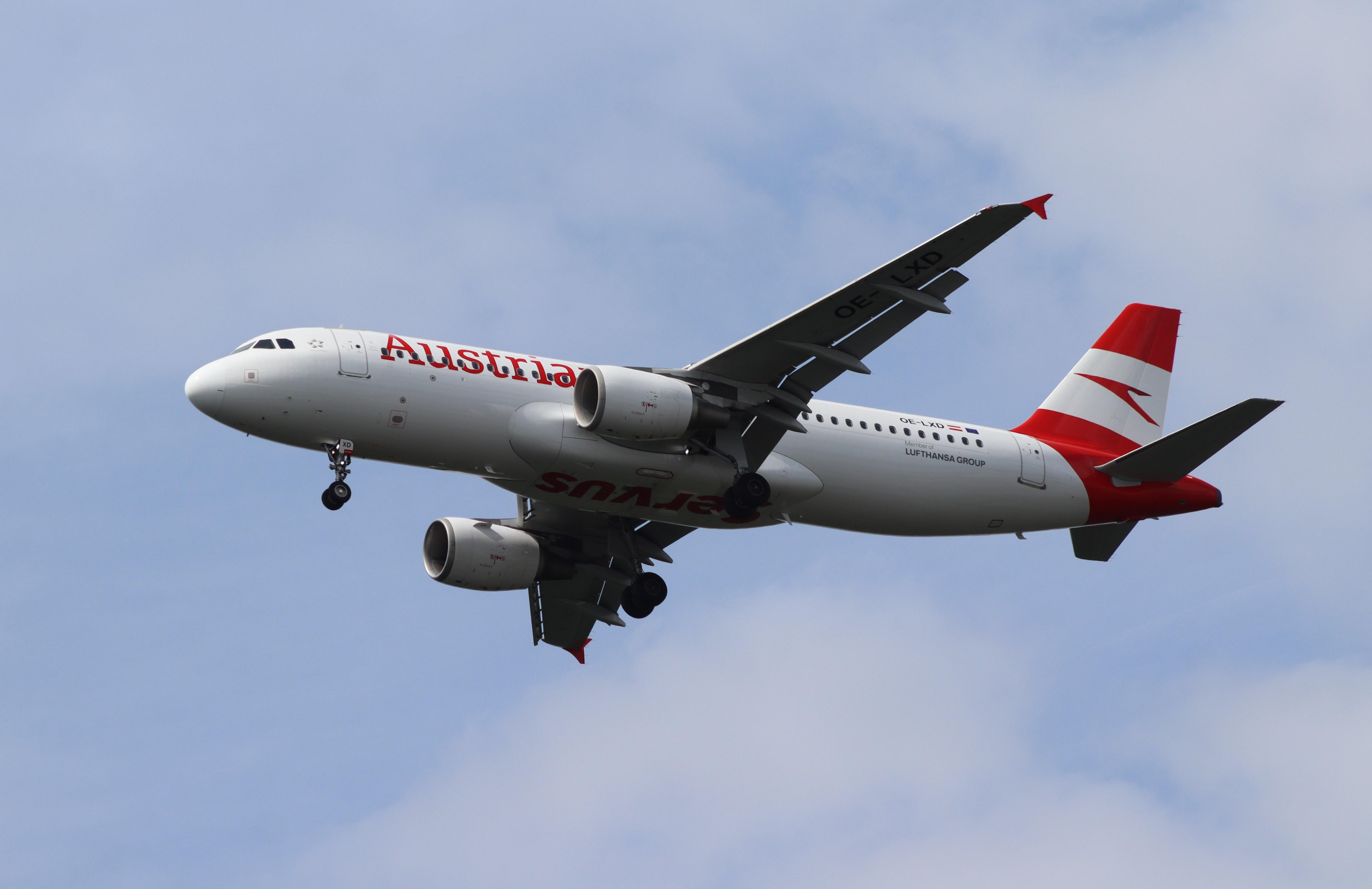 OE-LXD @ EDDF - AirbusA320-216 - by MarkPasqualino