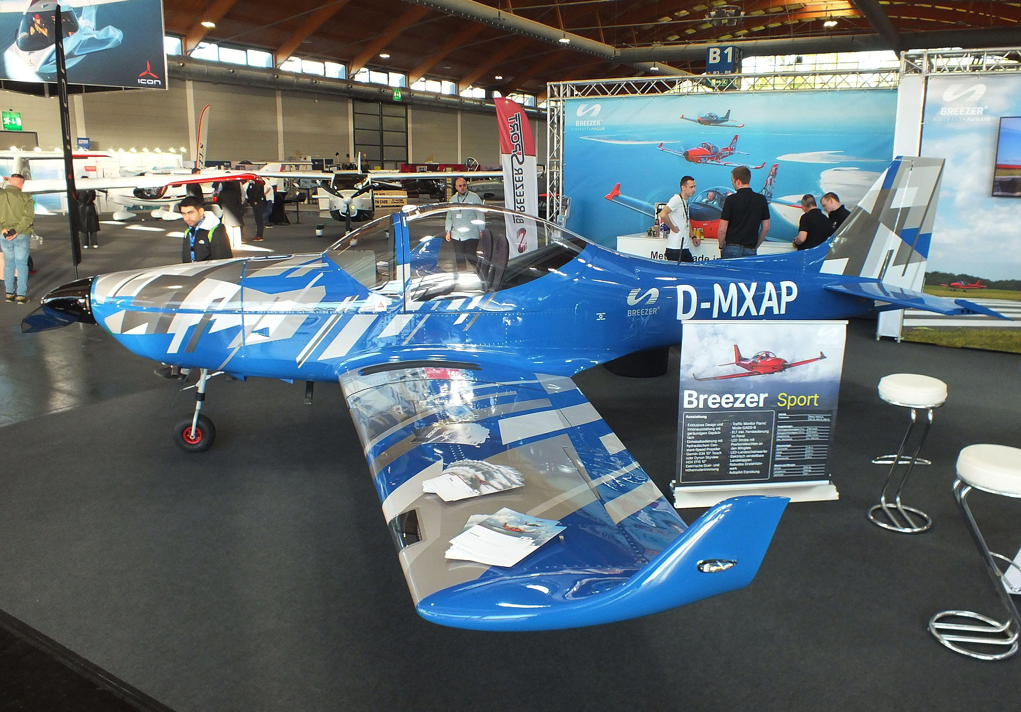 D-MXAP @ EDNY - Breezer Aircraft Breezer Sport at the AERO 2026, Friedrichshafen - by iwarnecke