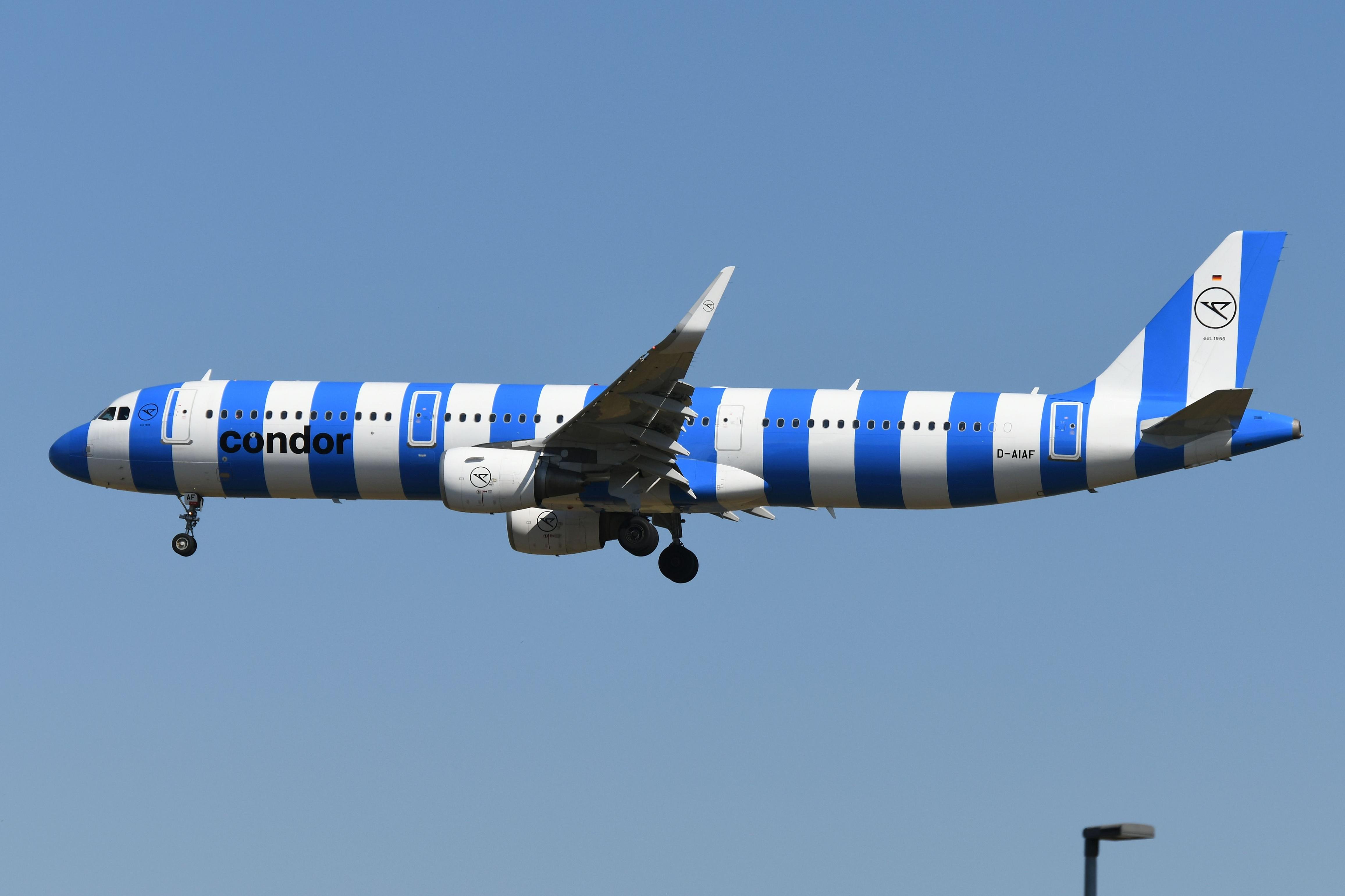 D-AIAF @ EDDF - Arrival of Condor A321 - by FerryPNL