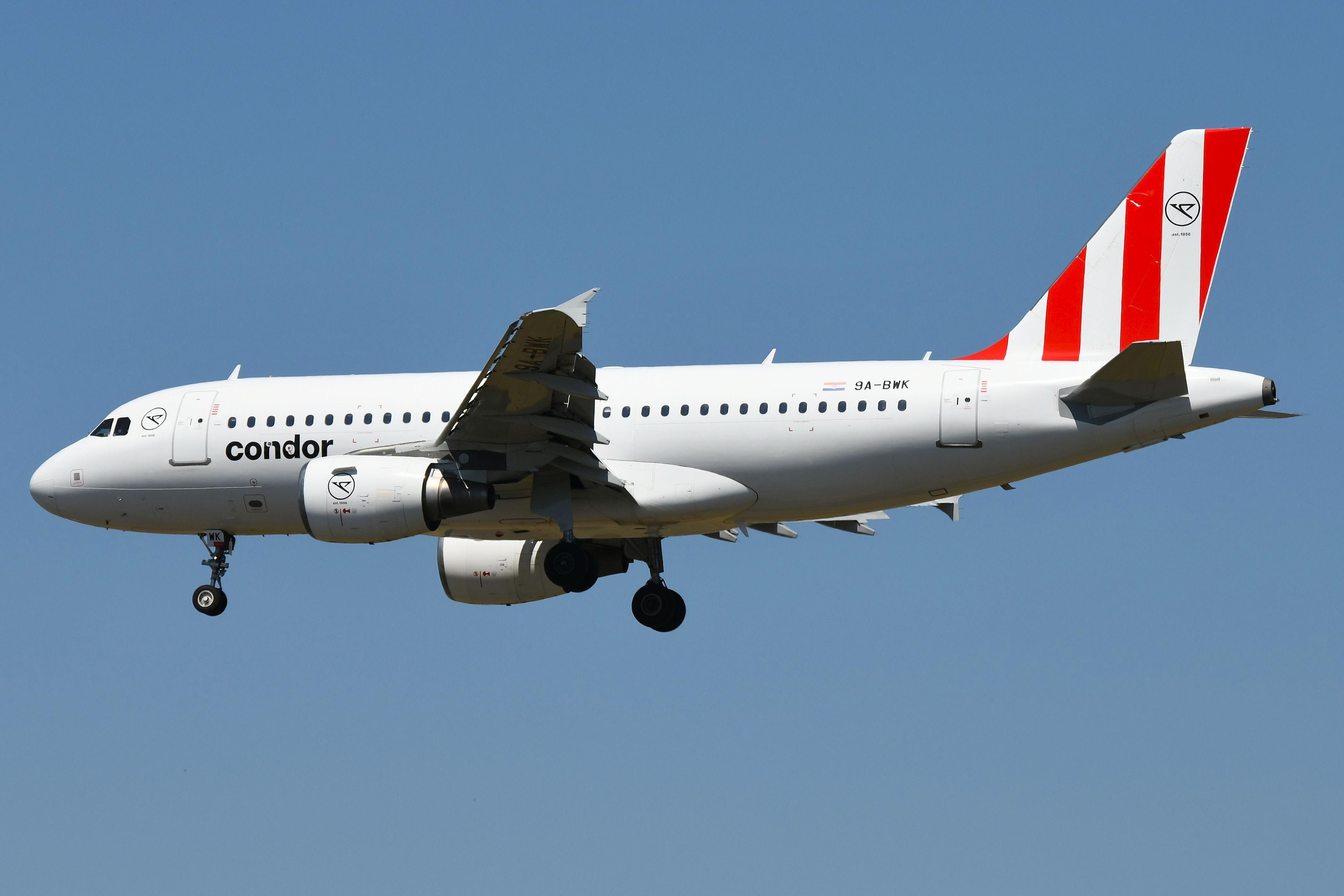 9A-BWK @ EDDF - Condor operates 2 A319's operated by Fly Air41 Airways - by FerryPNL
