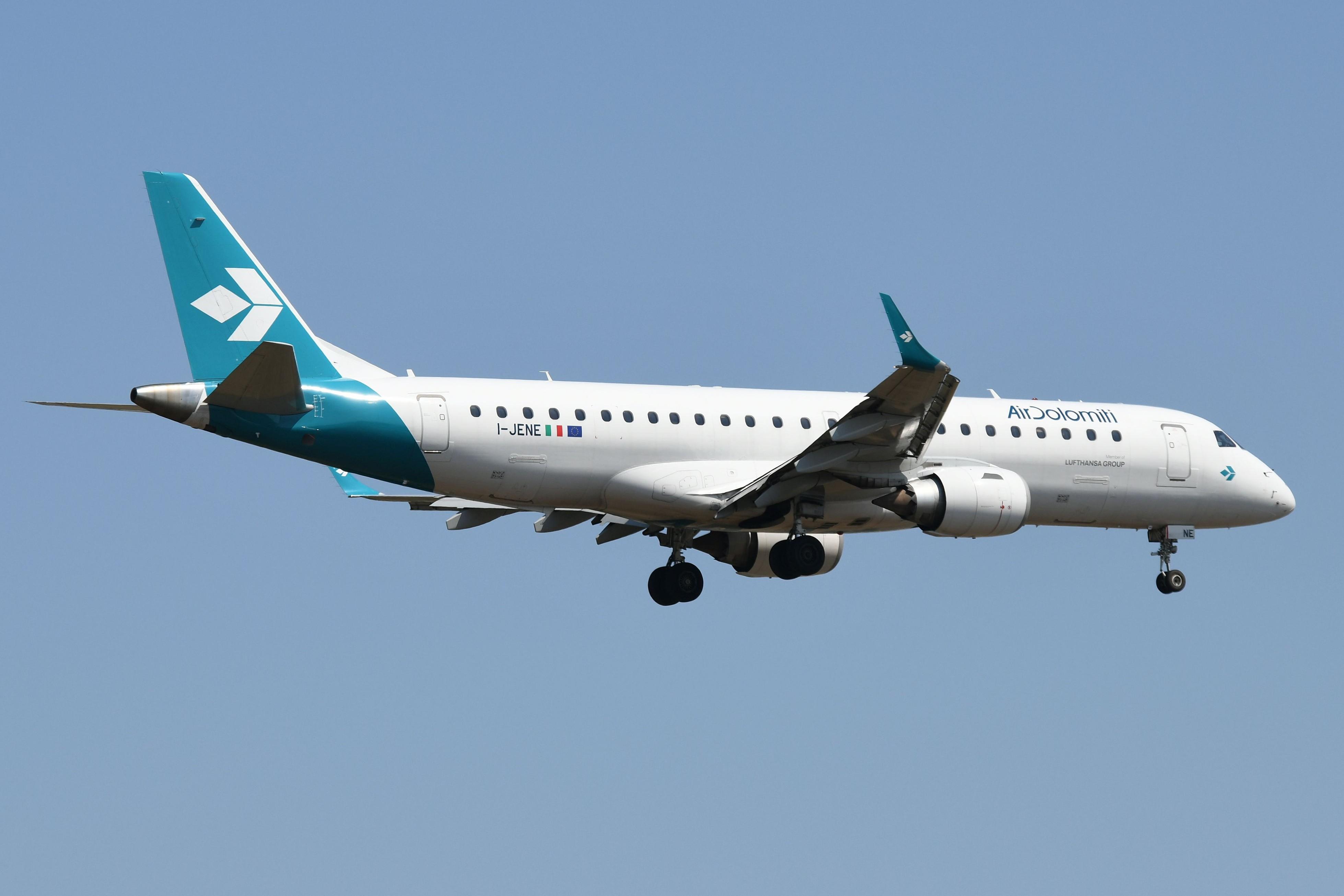 I-JENE @ EDDF - Air Dolomiti ERJ190 - by FerryPNL