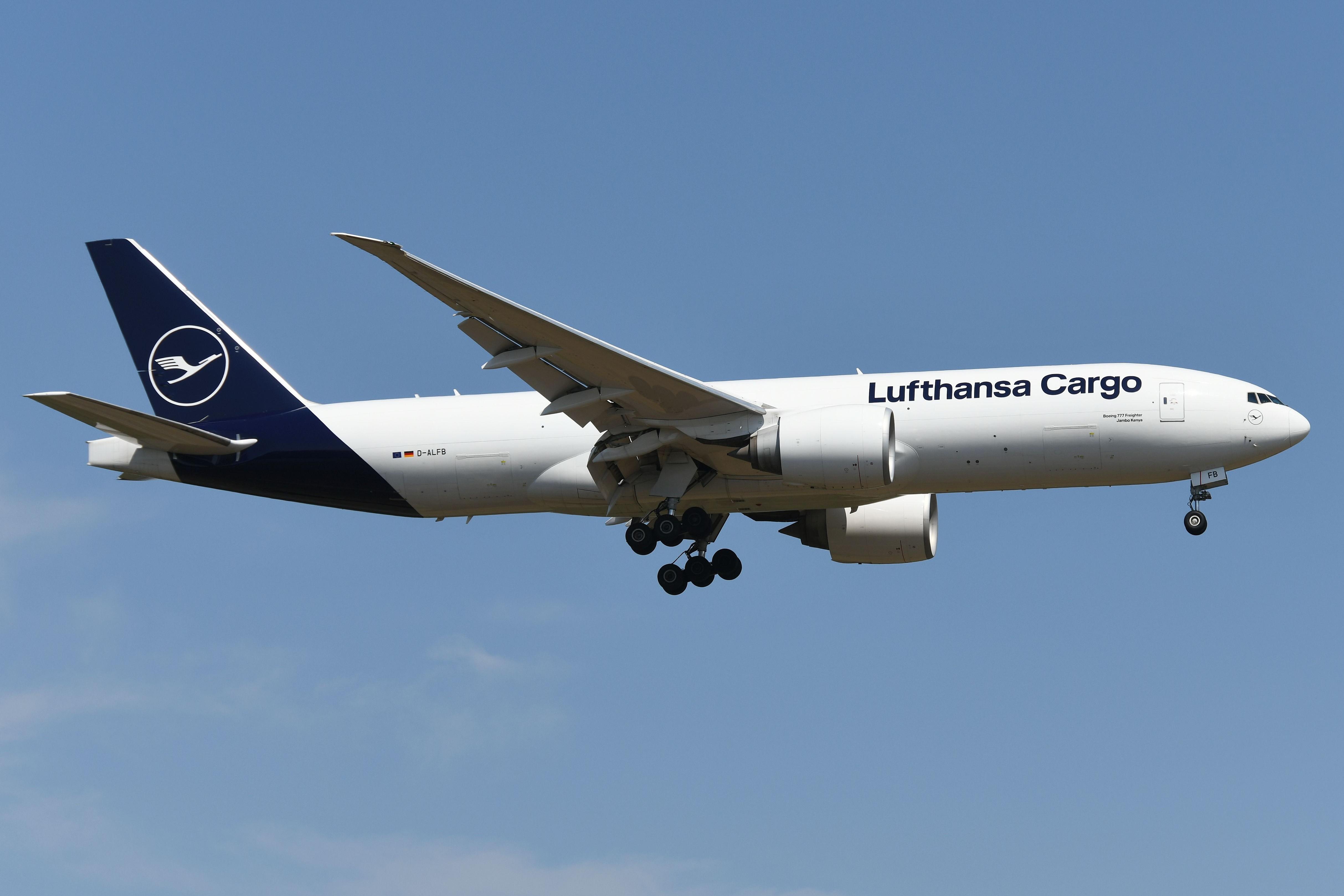 D-ALFB @ EDDF - LH Cargo B772F landing - by FerryPNL