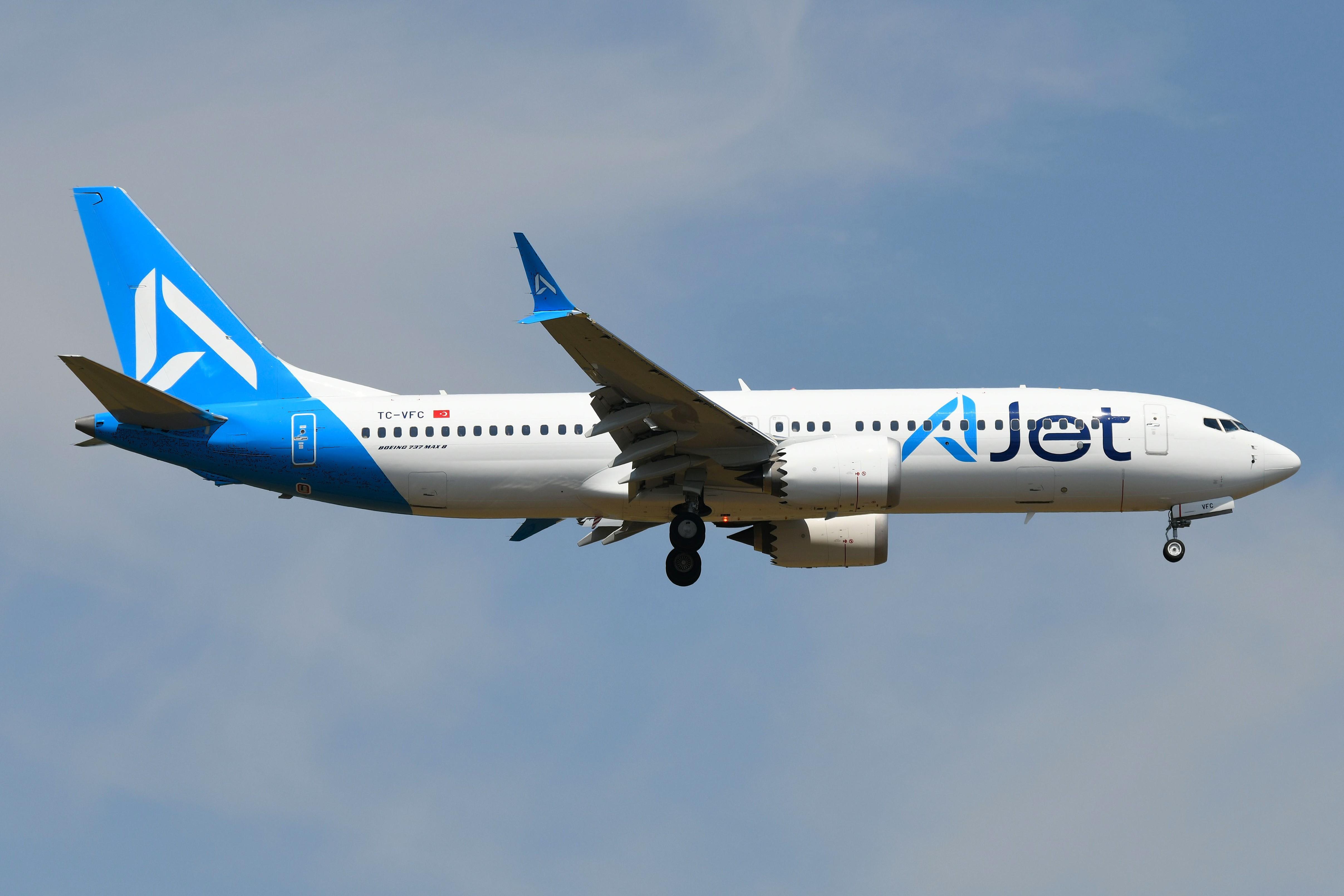 TC-VFC @ EDDF - AJet B738M on short final - by FerryPNL