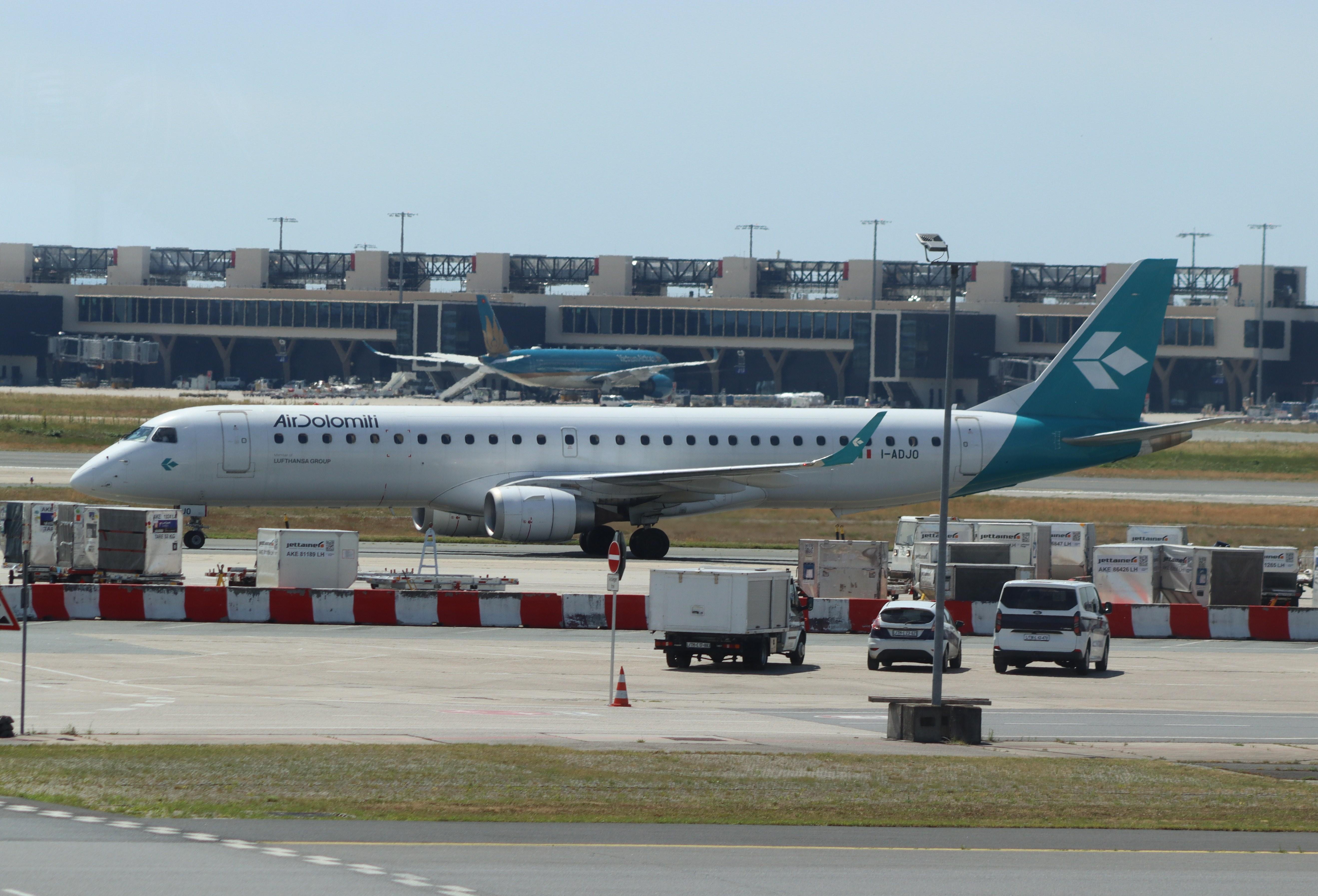 I-ADJO @ EDDF - ERJ-190-200LR - by MarkPasqualino