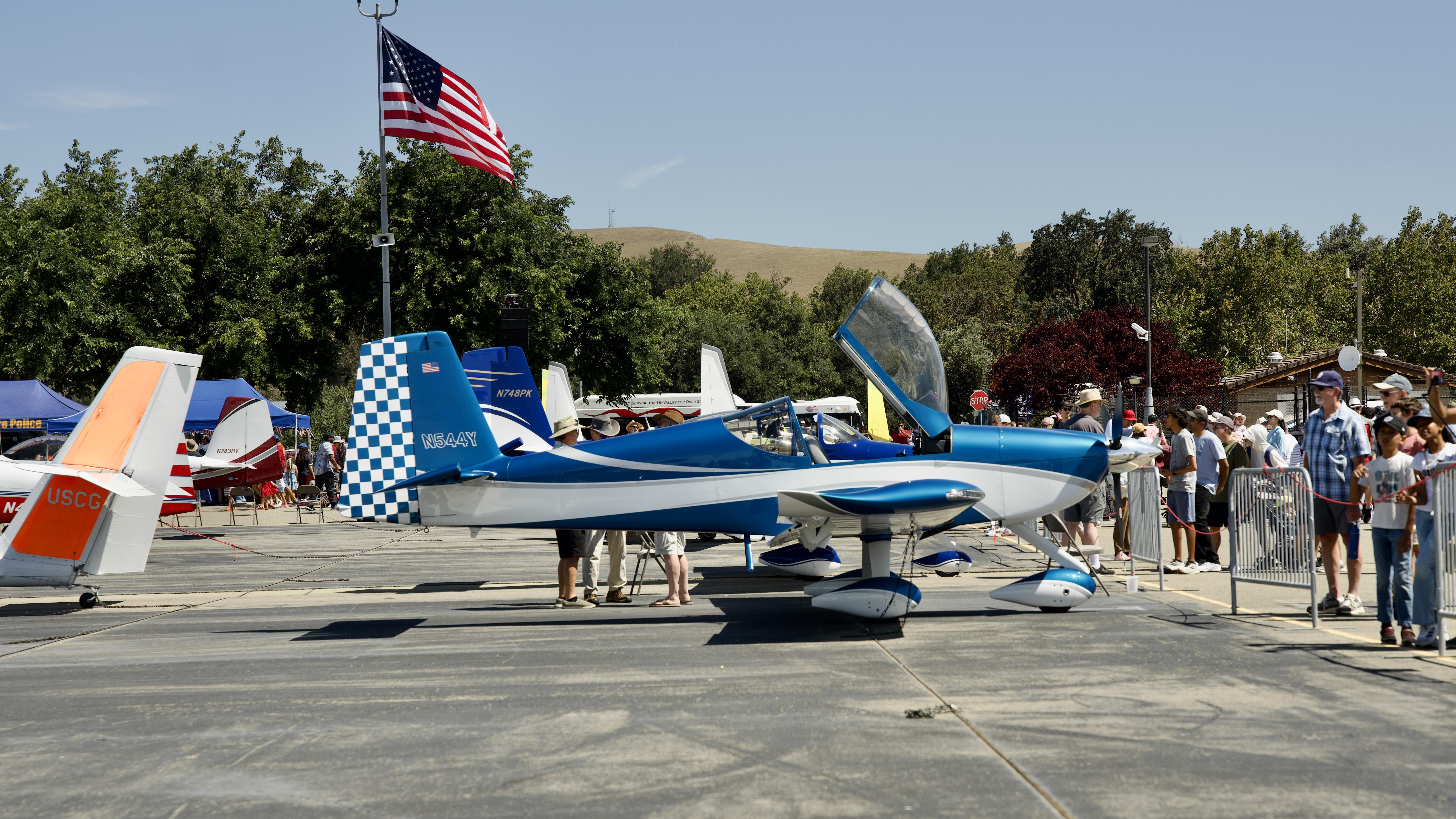 N544Y @ KLVK - 4th of July Livermore airport in California 2026 - by ClaytonEddy