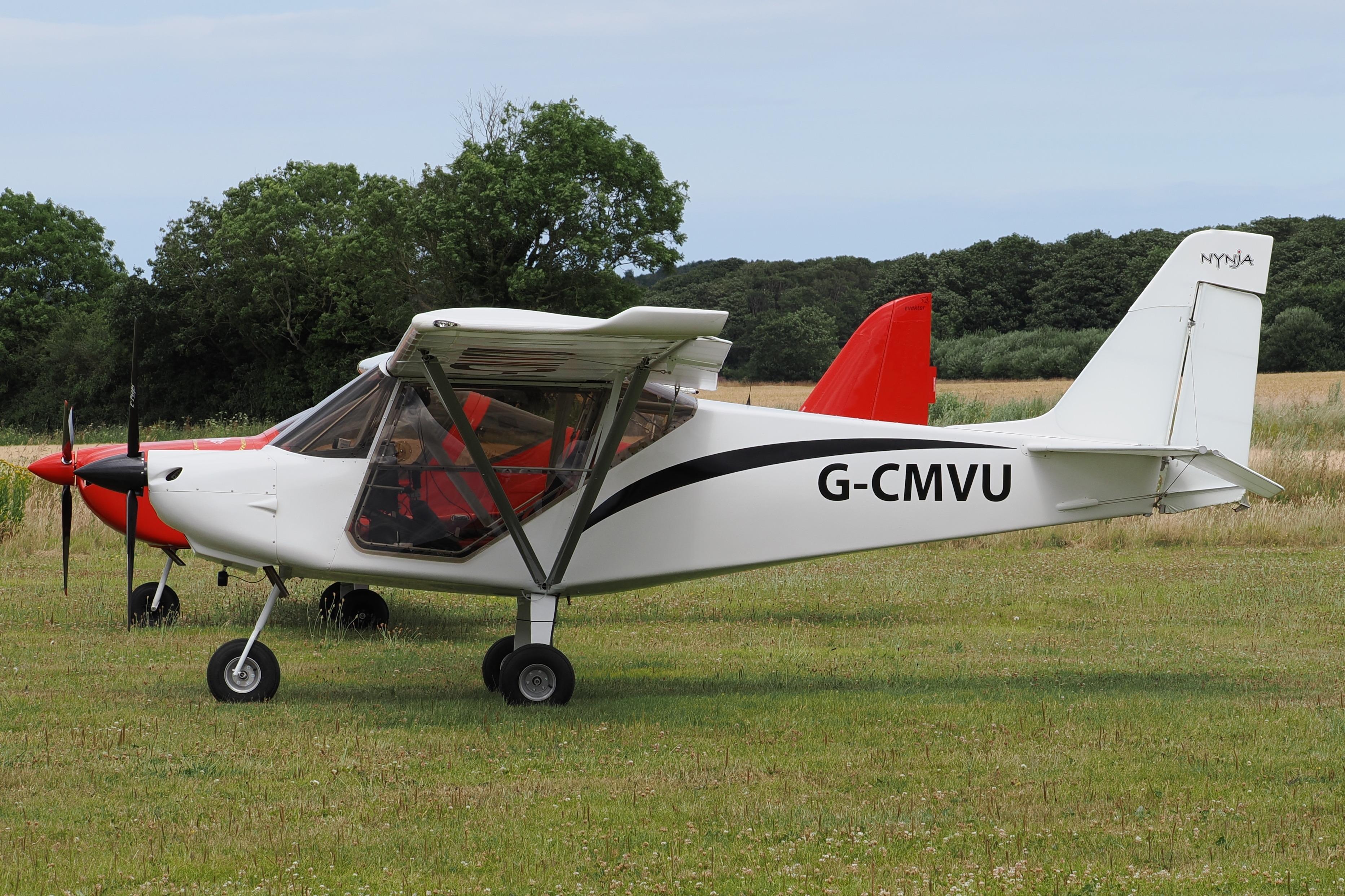 G-CMVU @ X3CX - Parked at Northrepps. - by Graham Reeve