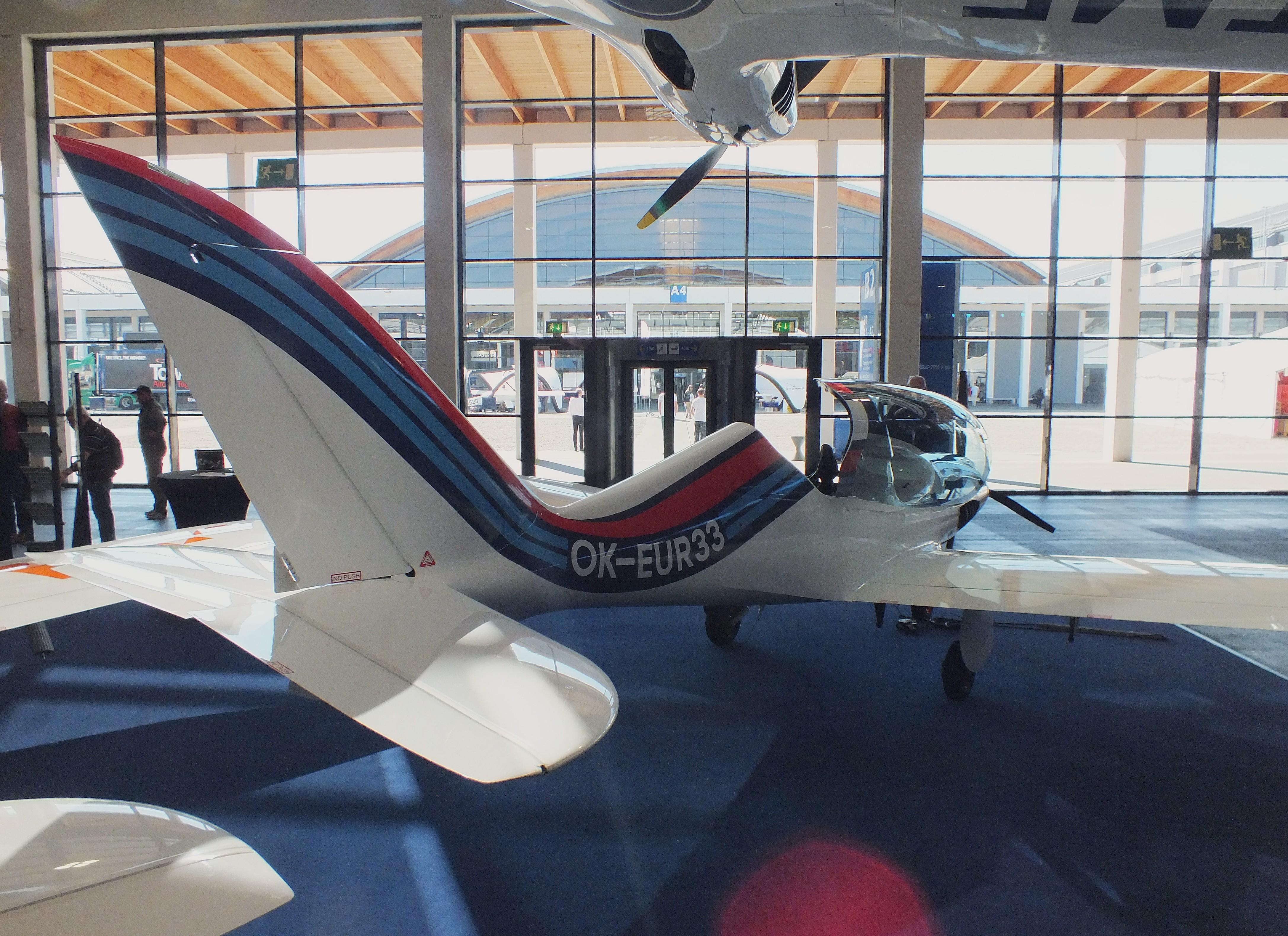 OK-EUR33 @ EDNY - Shark Aero Turbo Shark at the AERO 2026, Friedrichshafen - by iwarnecke