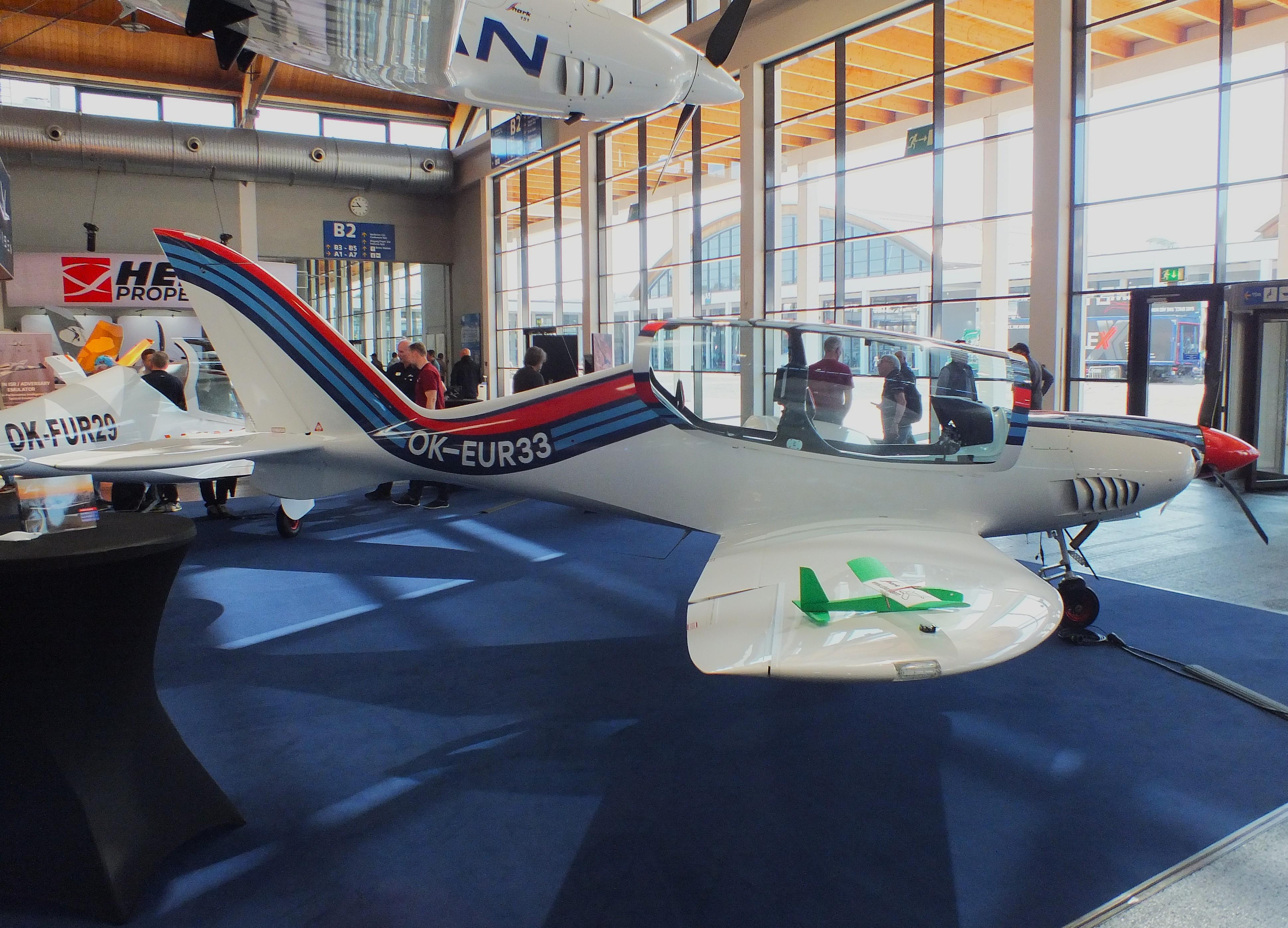 OK-EUR33 @ EDNY - Shark Aero Turbo Shark at the AERO 2026, Friedrichshafen - by iwarnecke
