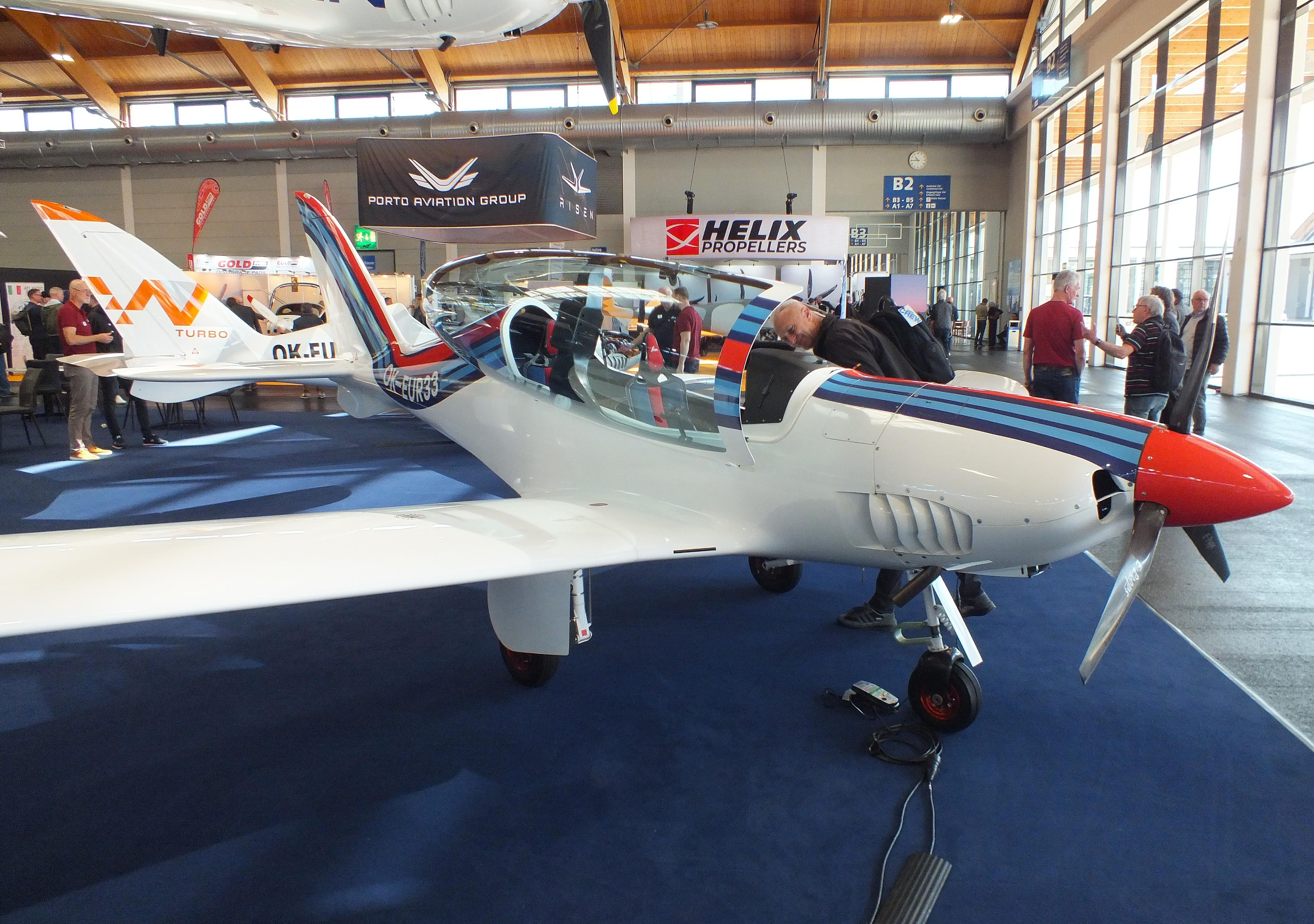 OK-EUR33 @ EDNY - Shark Aero Turbo Shark at the AERO 2026, Friedrichshafen - by iwarnecke