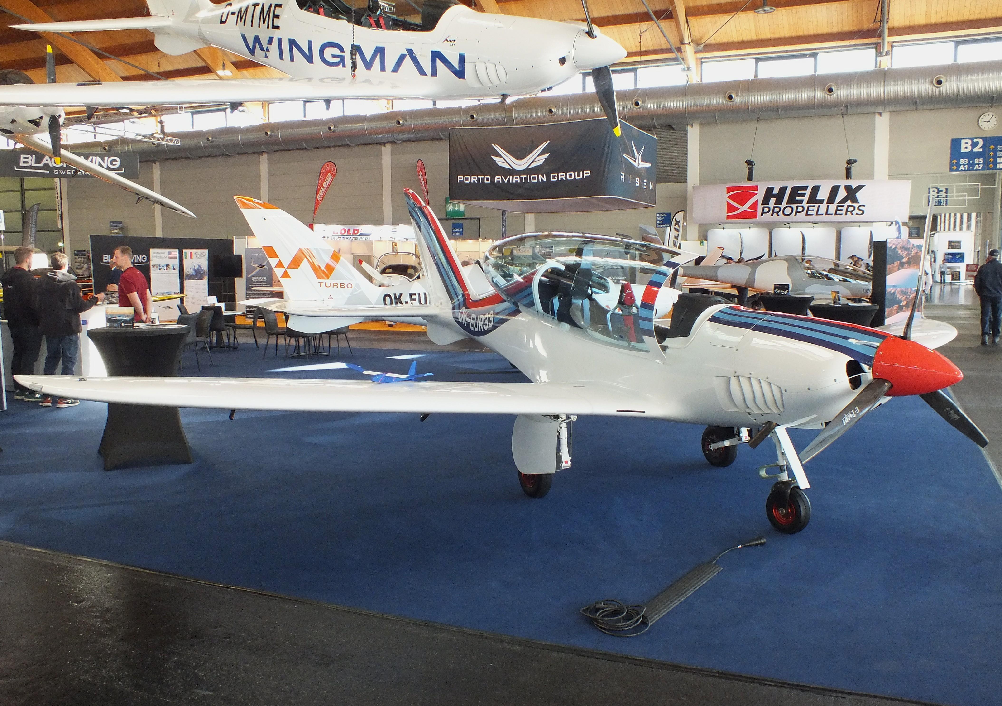 OK-EUR33 @ EDNY - Shark Aero Turbo Shark at the AERO 2026, Friedrichshafen - by iwarnecke