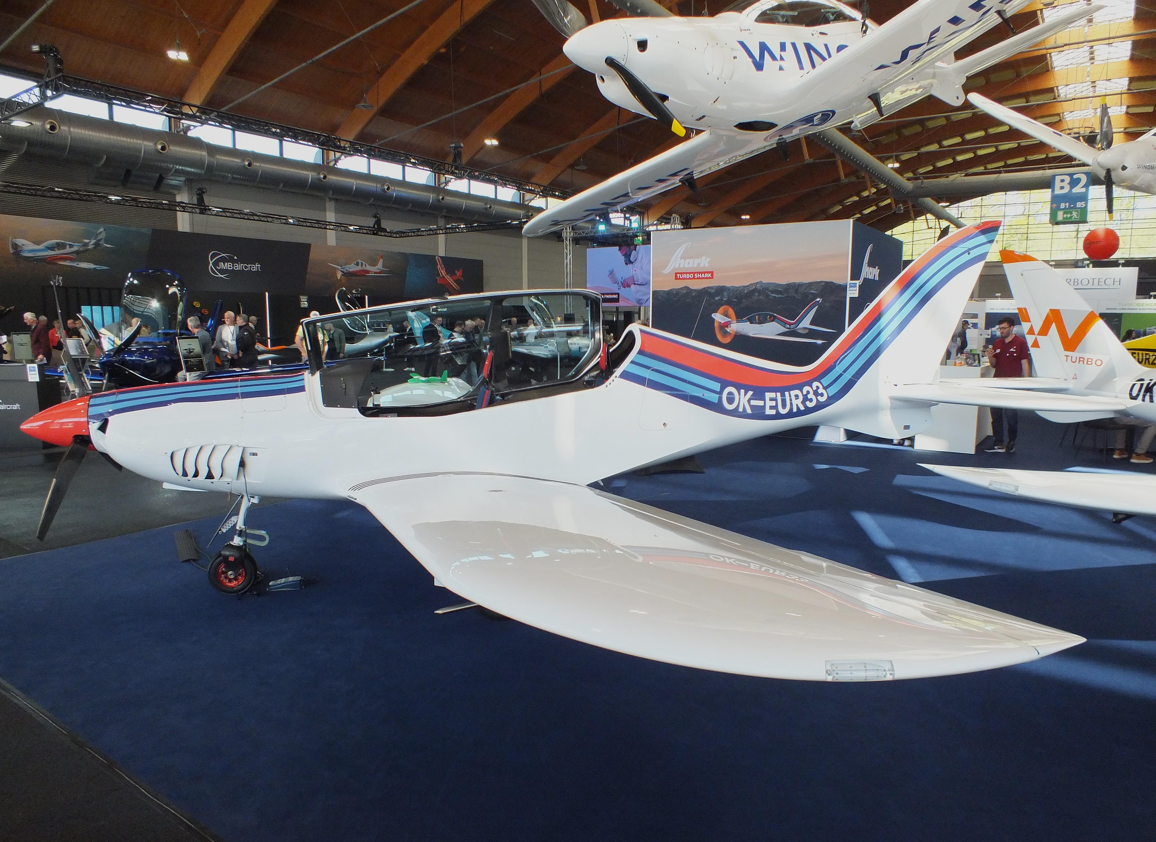 OK-EUR33 @ EDNY - Shark Aero Turbo Shark at the AERO 2026, Friedrichshafen - by iwarnecke