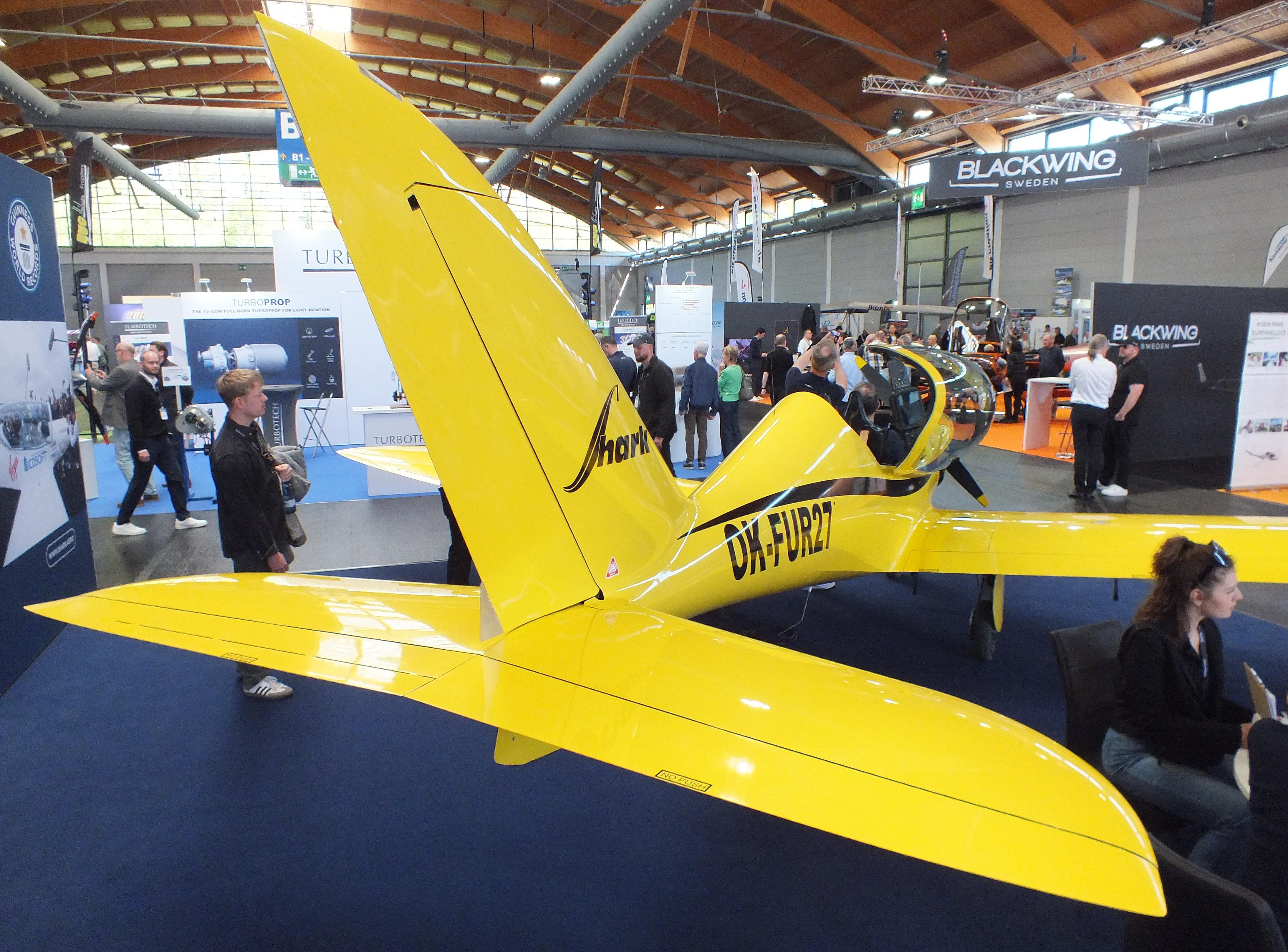 OK-FUR27 @ EDNY - Shark Aero Shark at the AERO 2026, Friedrichshafen - by iwarnecke