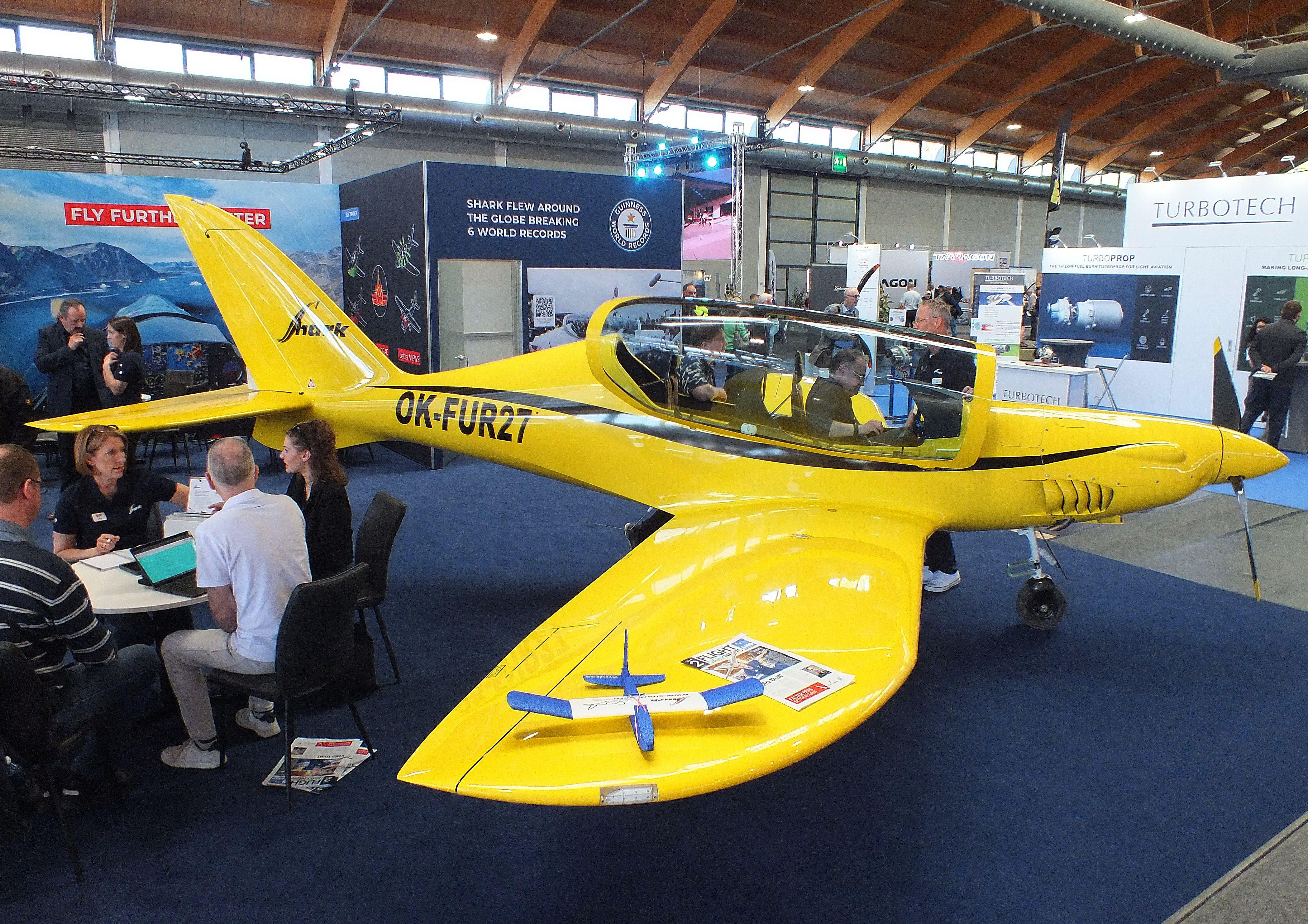 OK-FUR27 @ EDNY - Shark Aero Shark at the AERO 2026, Friedrichshafen - by iwarnecke