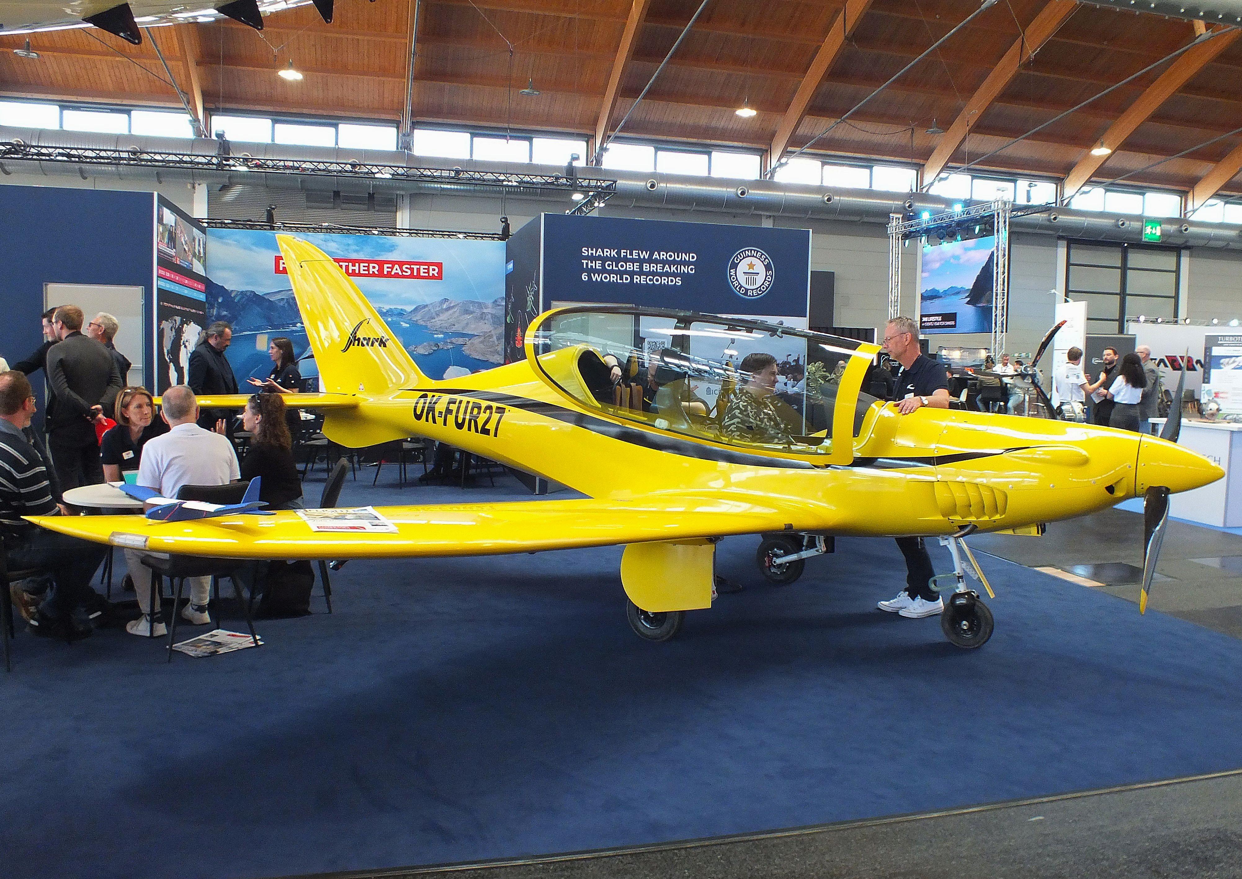 OK-FUR27 @ EDNY - Shark Aero Shark at the AERO 2026, Friedrichshafen - by iwarnecke