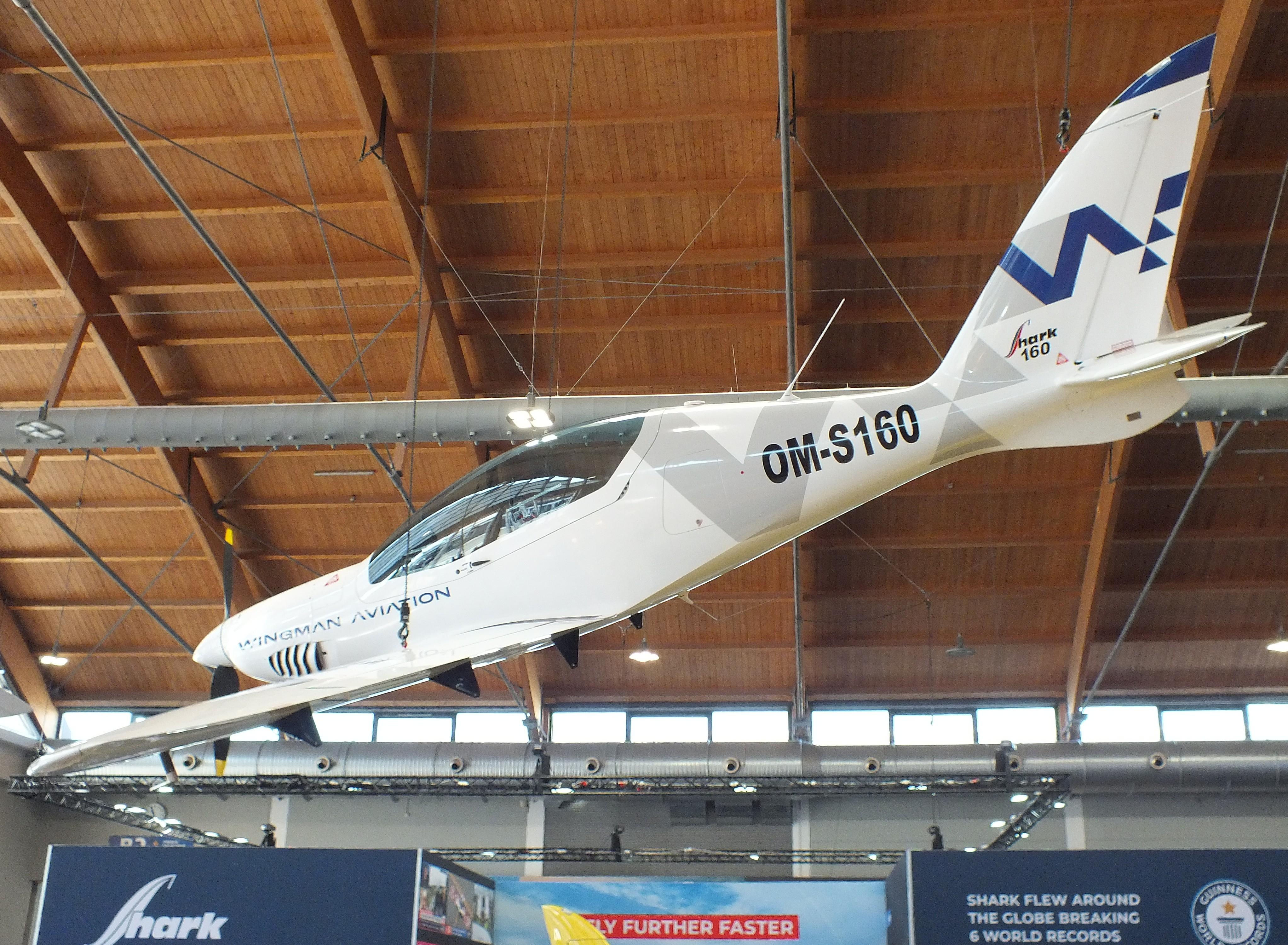 OM-S160 @ EDNY - Shark Aero Shark 600 at the AERO 2026, Friedrichshafen (sadly the aircraft crashed a few days later shortly after take off at EDWH) - by iwarnecke