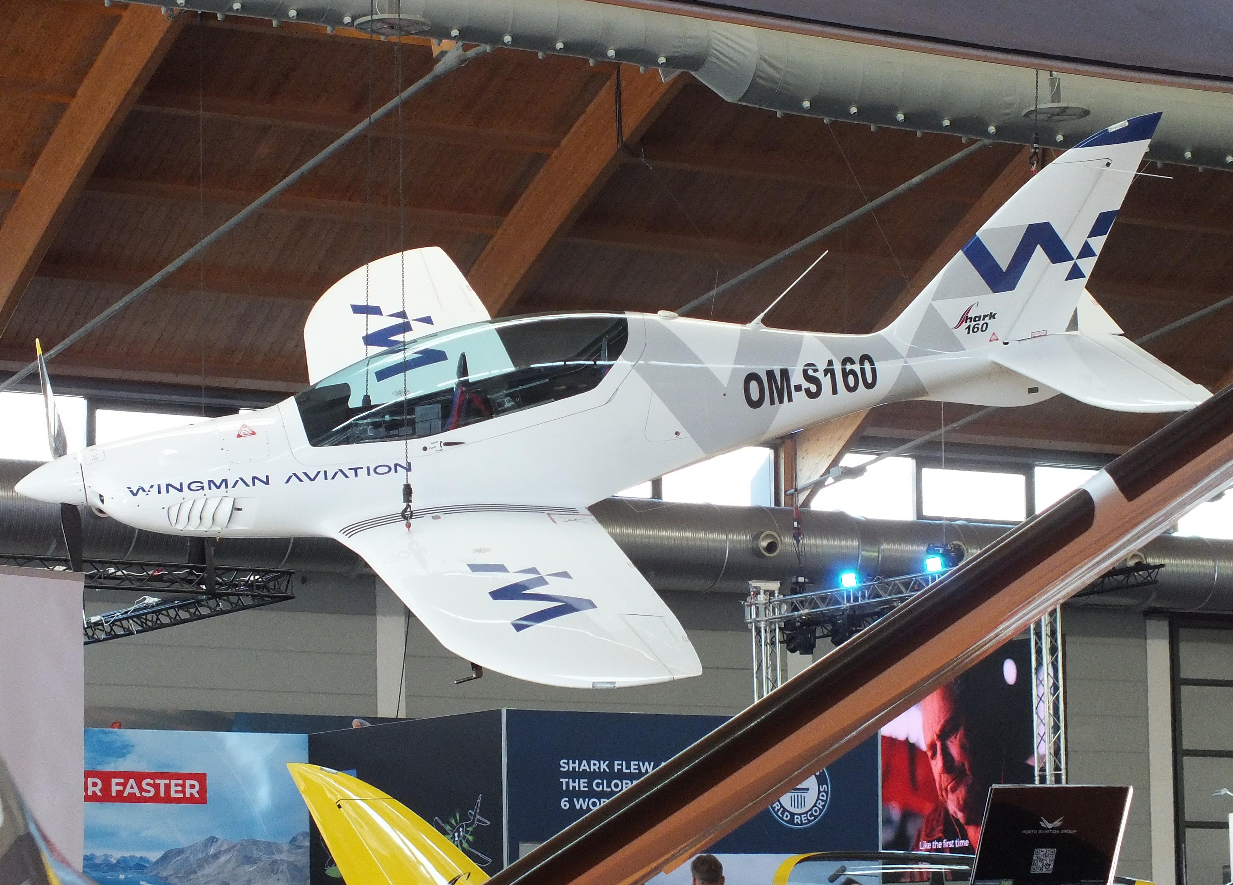 OM-S160 @ EDNY - Shark Aero Shark 600 at the AERO 2026, Friedrichshafen (sadly the aircraft crashed a few days later shortly after take off at EDWH) - by iwarnecke