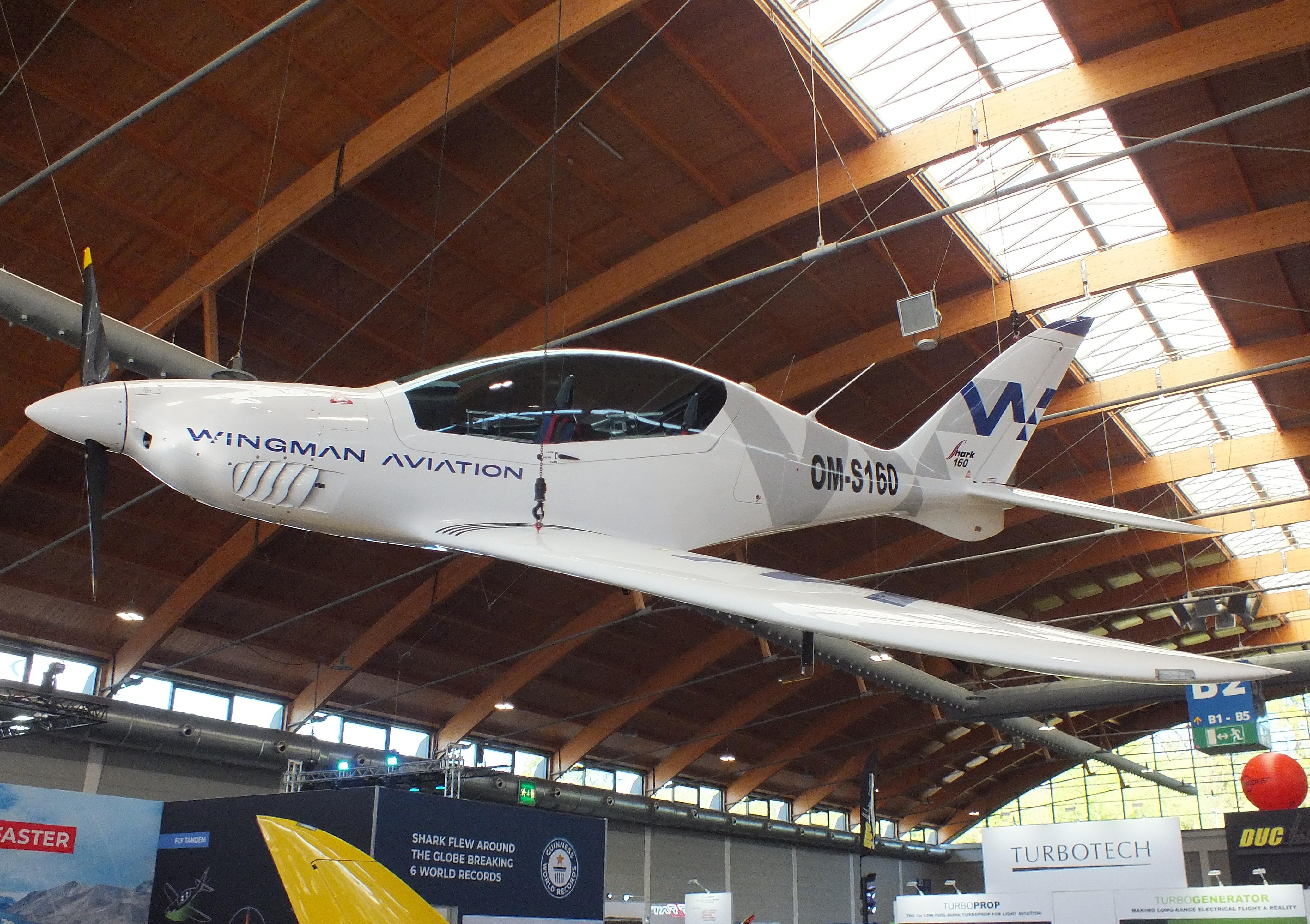 OM-S160 @ EDNY - Shark Aero Shark 600 at the AERO 2026, Friedrichshafen (sadly the aircraft crashed a few days later shortly after take off at EDWH) - by iwarnecke