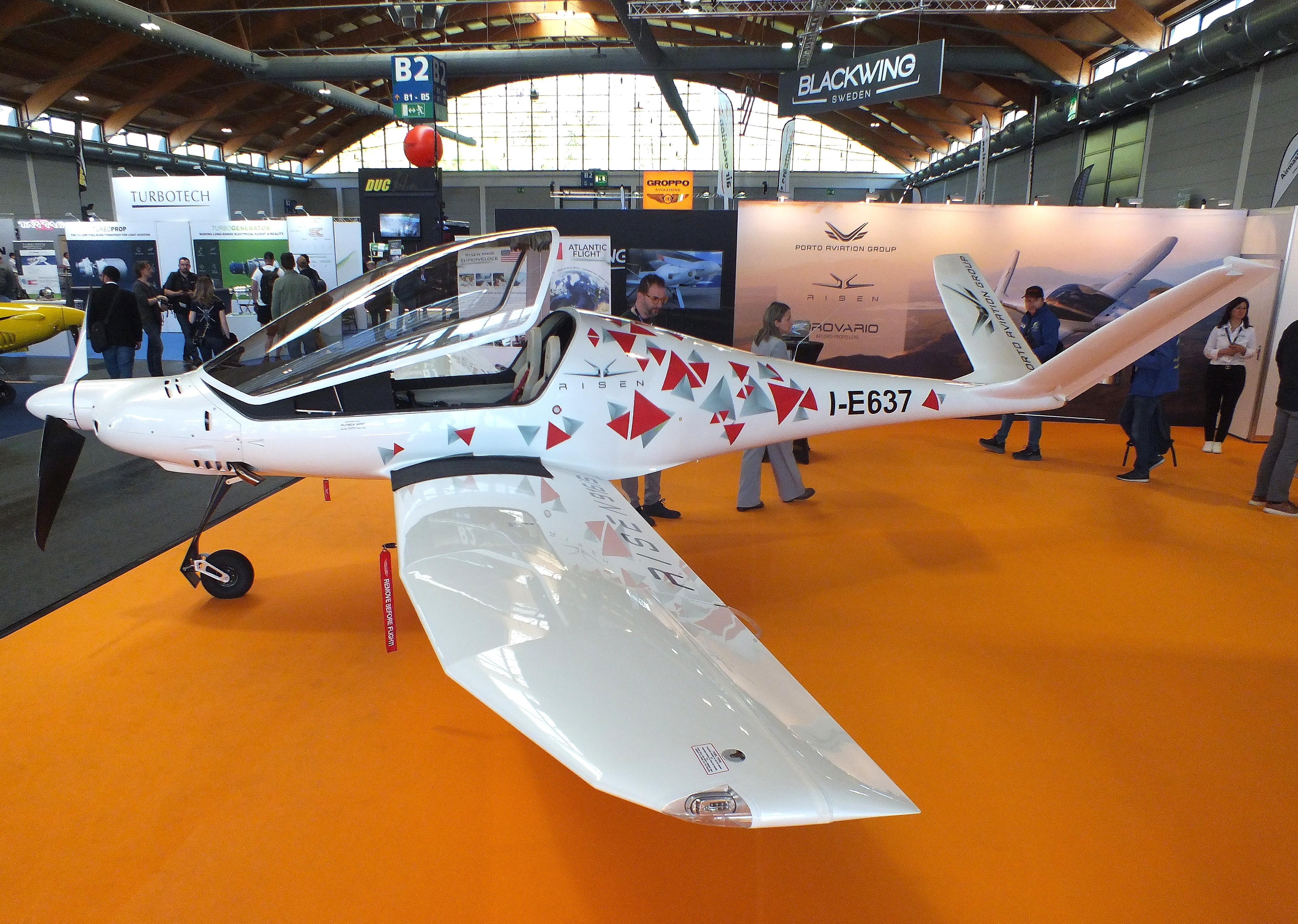 I-E637 @ EDNY - Porto Aviation Risen SuperVeloce at the AERO 2026, Friedrichshafen - by iwarnecke