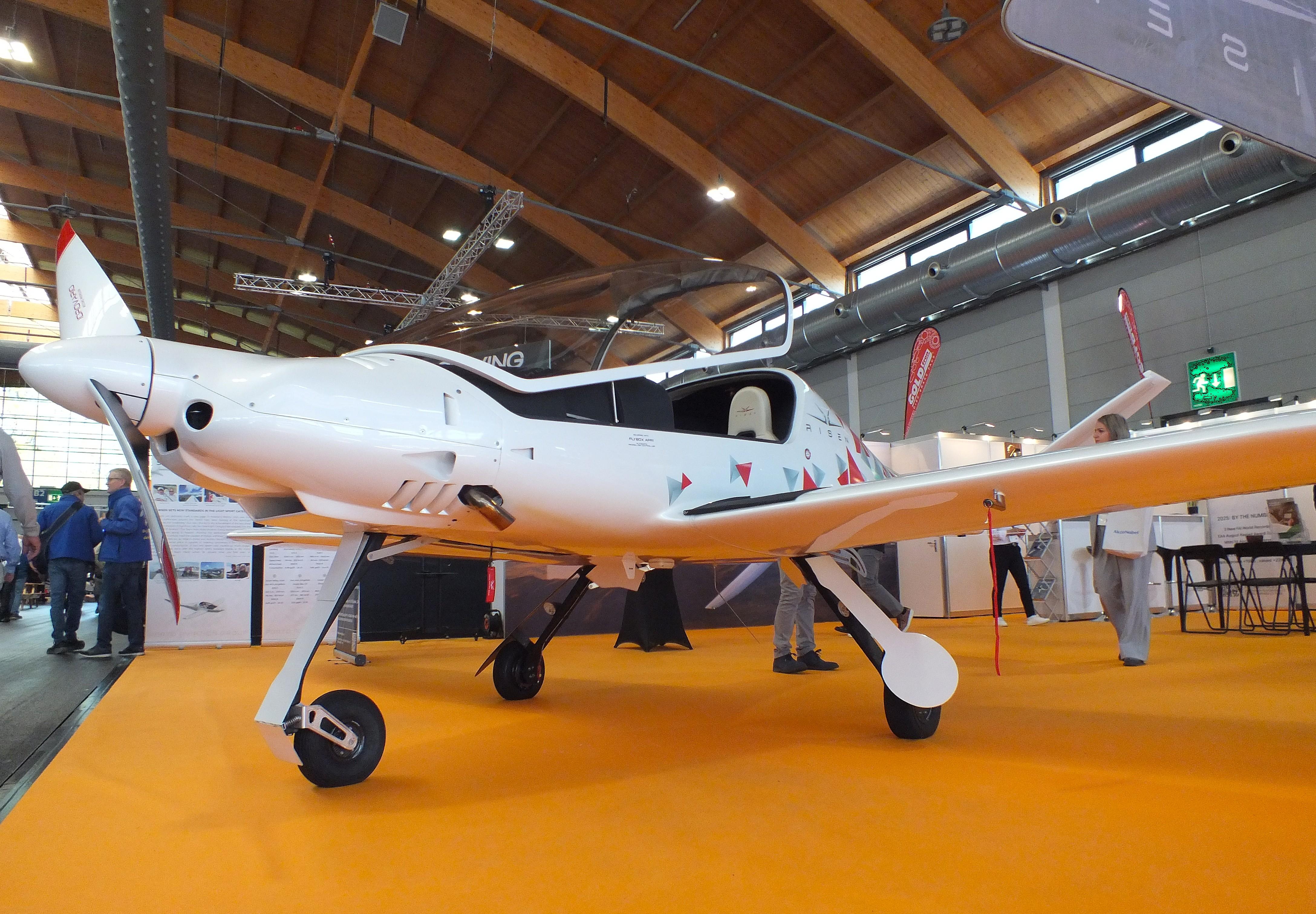I-E637 @ EDNY - Porto Aviation Risen SuperVeloce at the AERO 2026, Friedrichshafen - by iwarnecke