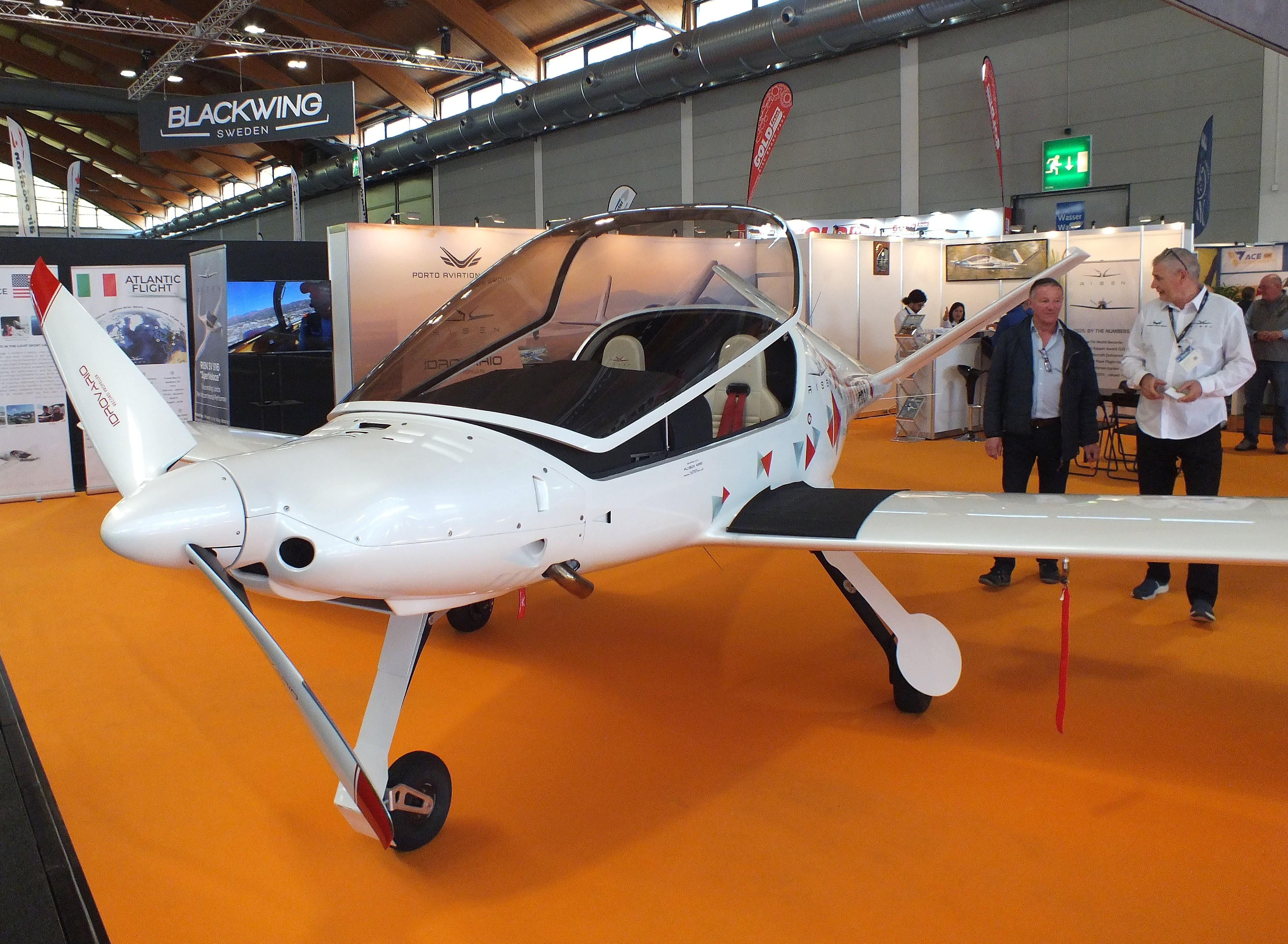 I-E637 @ EDNY - Porto Aviation Risen SuperVeloce at the AERO 2026, Friedrichshafen - by iwarnecke