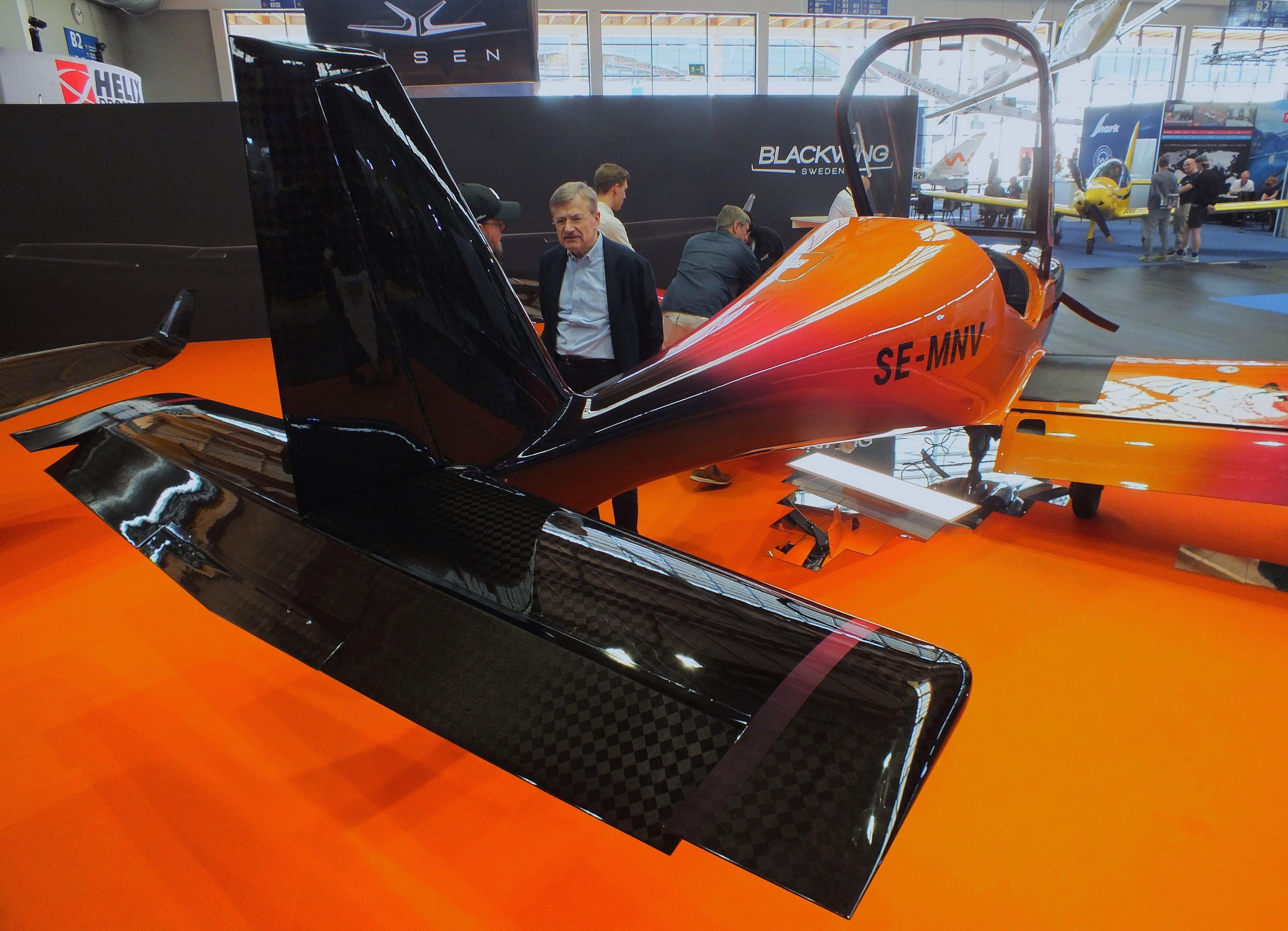 SE-MNV @ EDNY - BlackWing BW 650 at the AERO 2026, Friedrichshafen - by iwarnecke