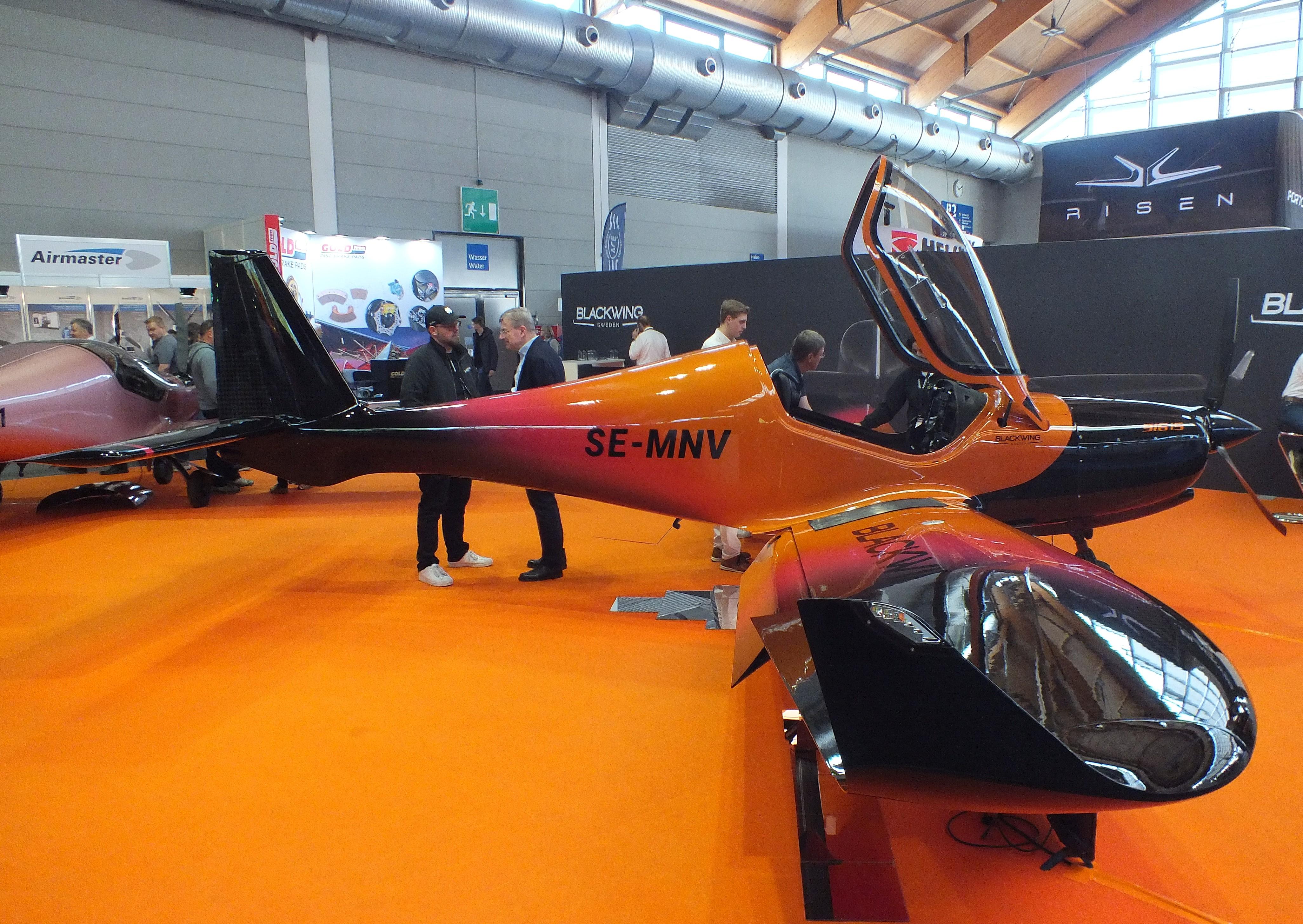 SE-MNV @ EDNY - BlackWing BW 650 at the AERO 2026, Friedrichshafen - by iwarnecke
