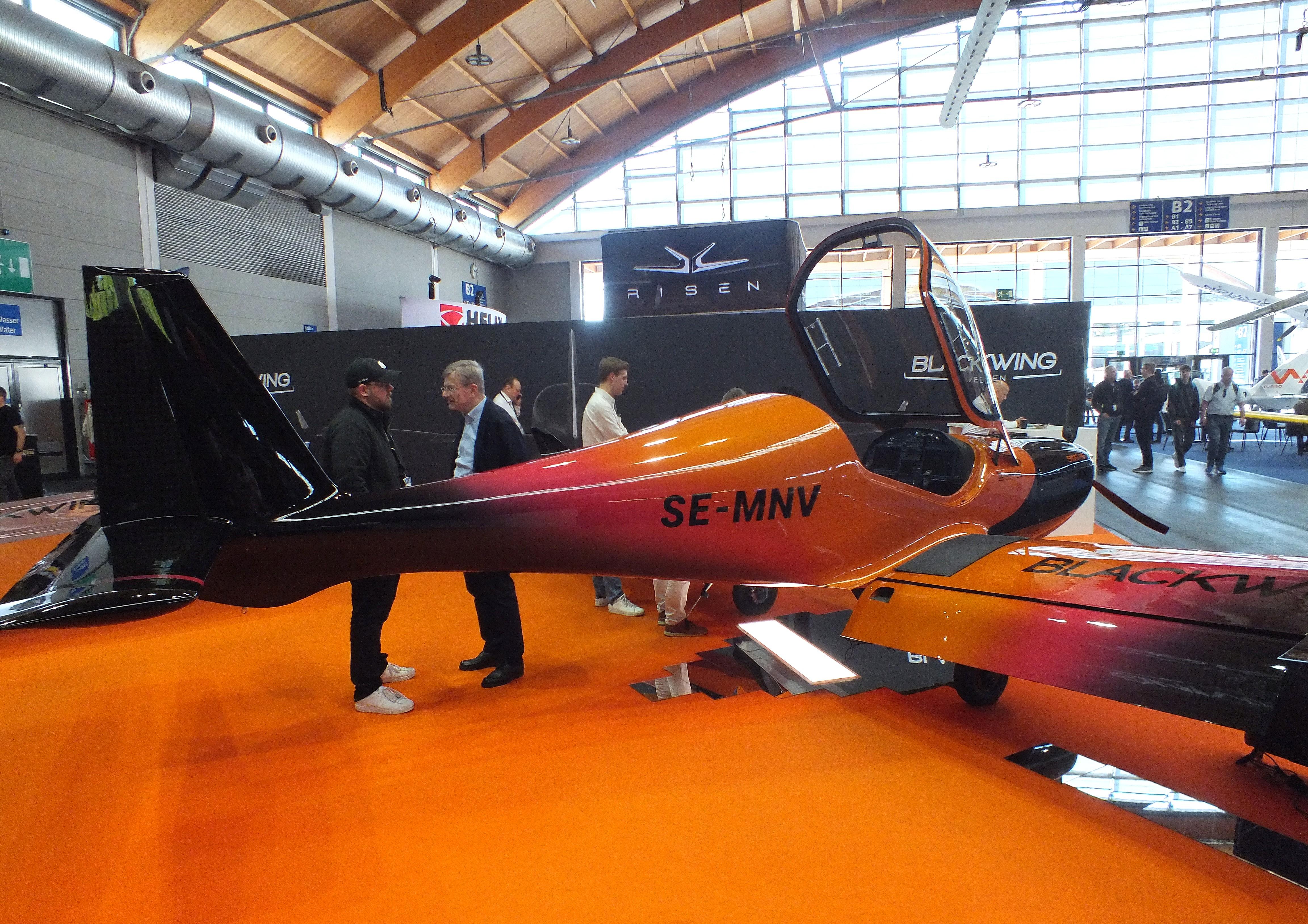 SE-MNV @ EDNY - BlackWing BW 650 at the AERO 2026, Friedrichshafen - by iwarnecke