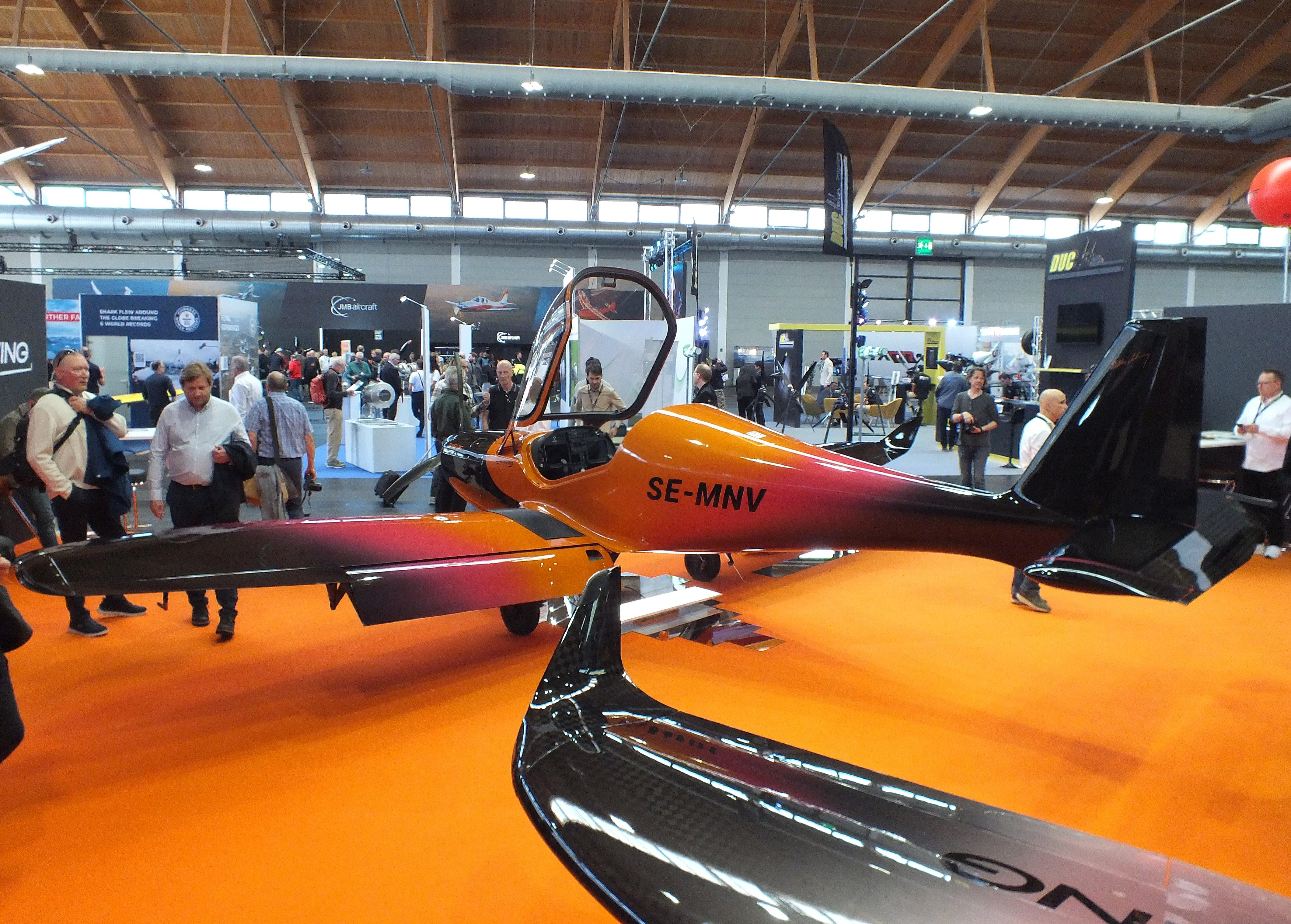 SE-MNV @ EDNY - BlackWing BW 650 at the AERO 2026, Friedrichshafen - by iwarnecke