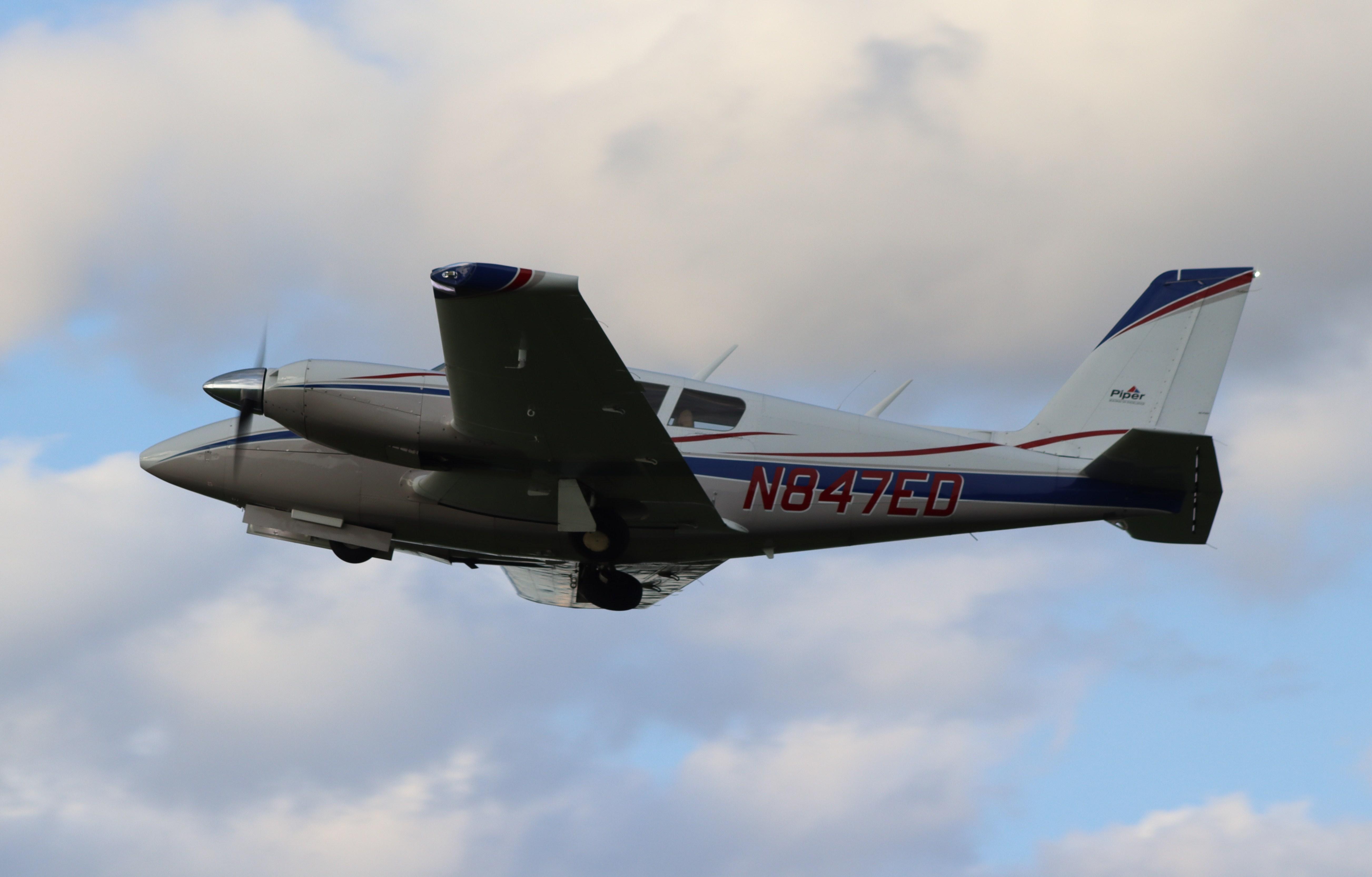 N847ED @ C77 - Piper PA-30 - by MarkPasqualino