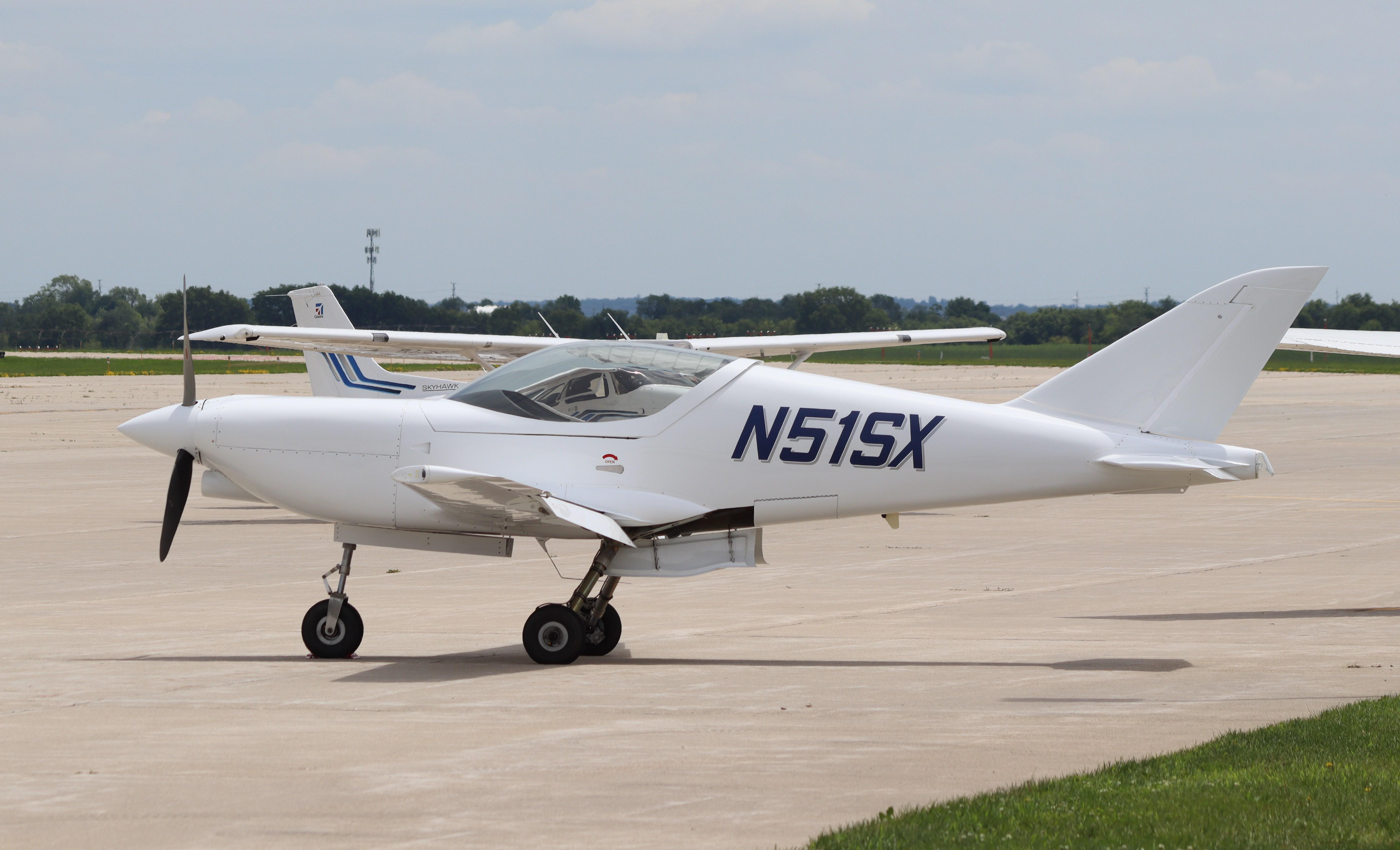N51SX @ KJVL - Swearingen SX-300 - by MarkPasqualino