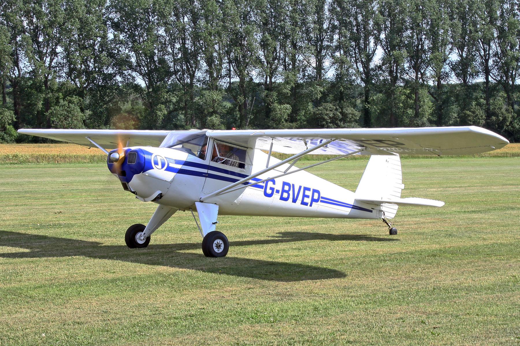 G-BVEP @ EGTW - Luscombe 80th Anniversary Rally - Oaksey Park, 27th/28th June 2026 - by Chris Hall