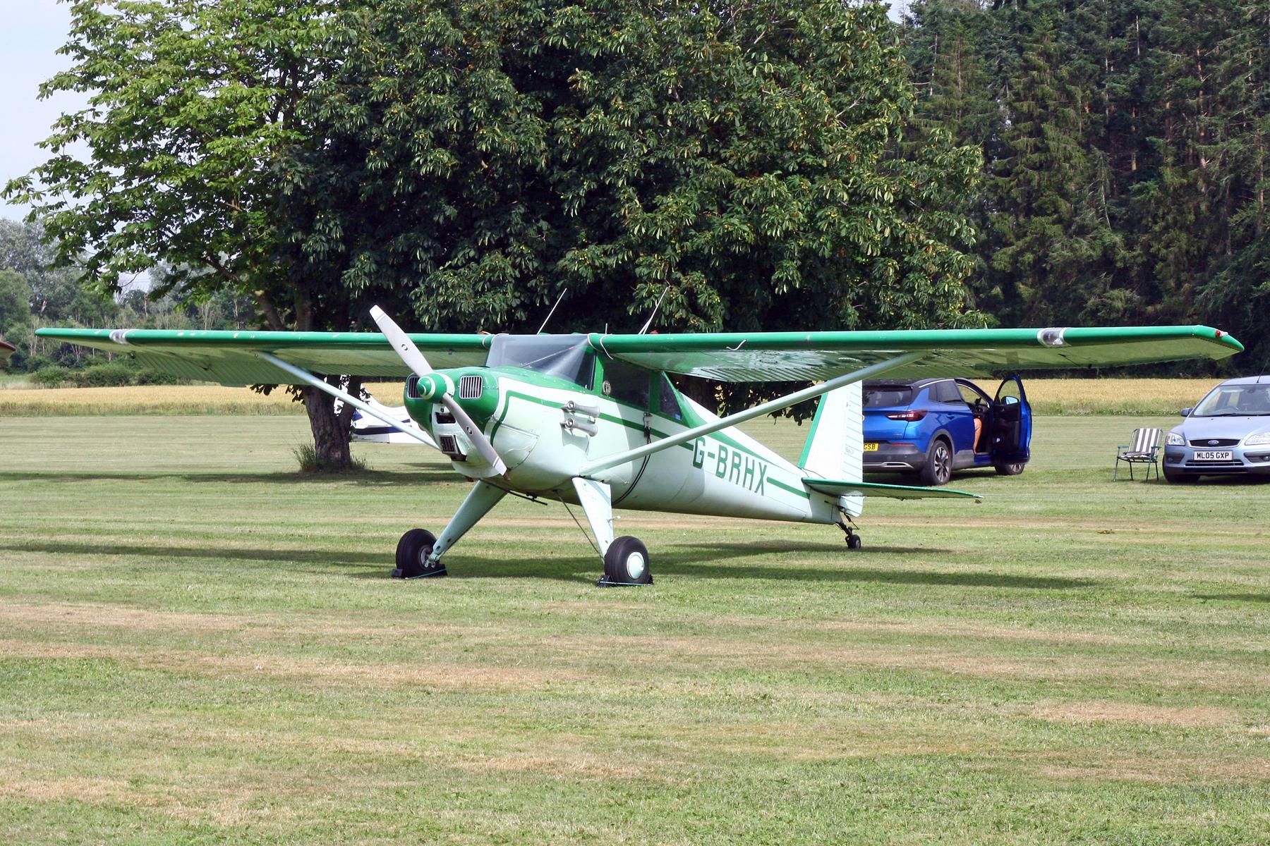 G-BRHX @ EGTW - Luscombe 80th Anniversary Rally - Oaksey Park, 27th/28th June 2026 - by Chris Hall