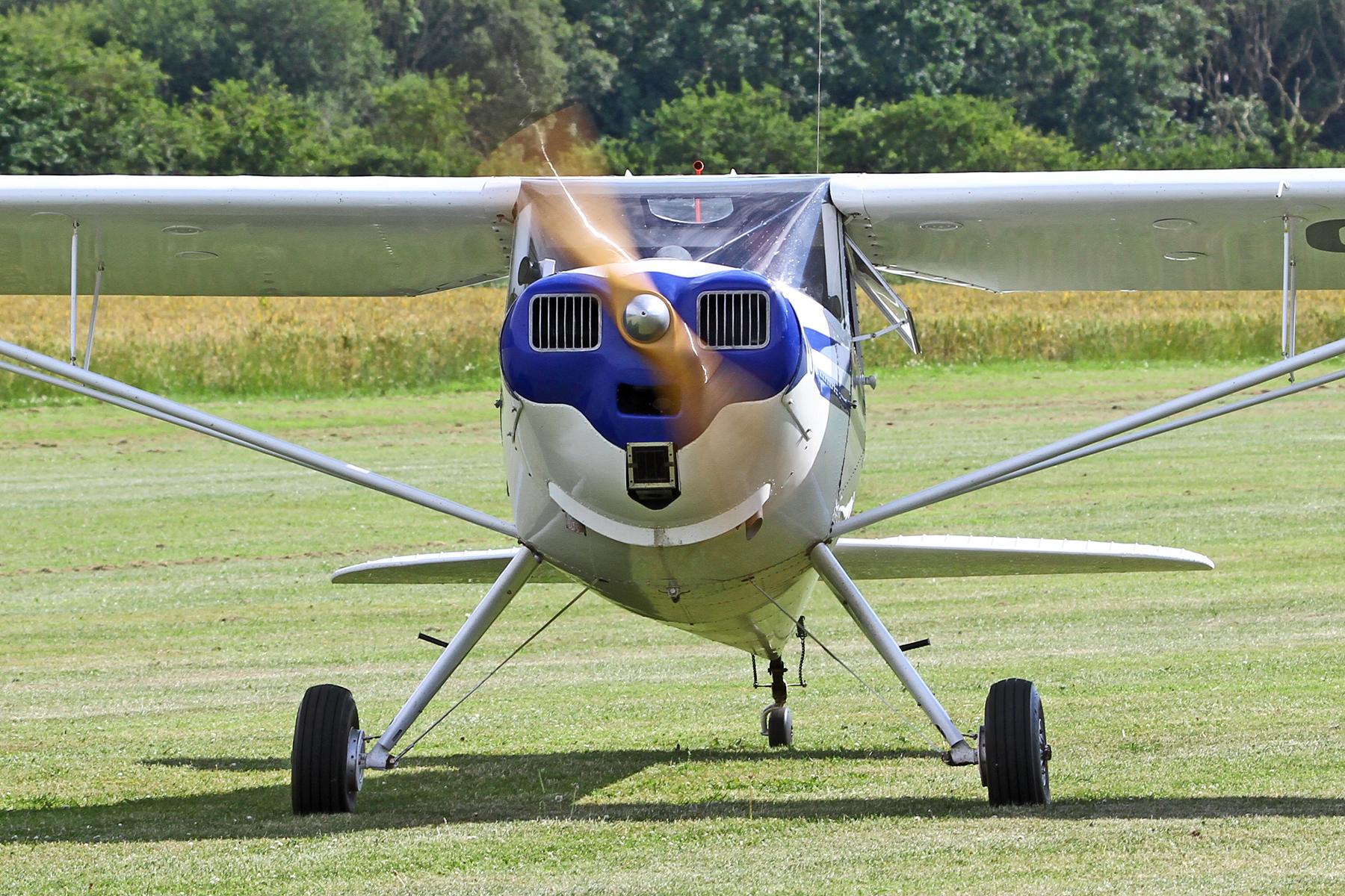 G-BVEP @ EGTW - Luscombe 80th Anniversary Rally - Oaksey Park, 27th/28th June 2026 - by Chris Hall