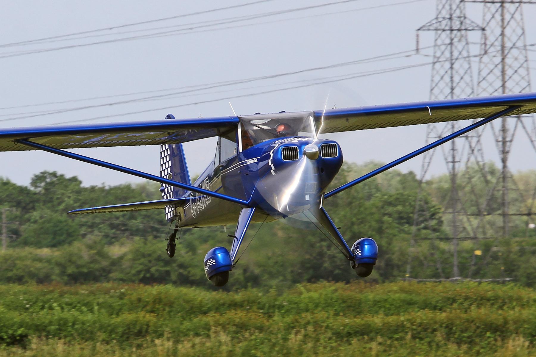G-AJKB @ EGTW - Luscombe 80th Anniversary Rally - Oaksey Park, 27th/28th June 2026 - by Chris Hall