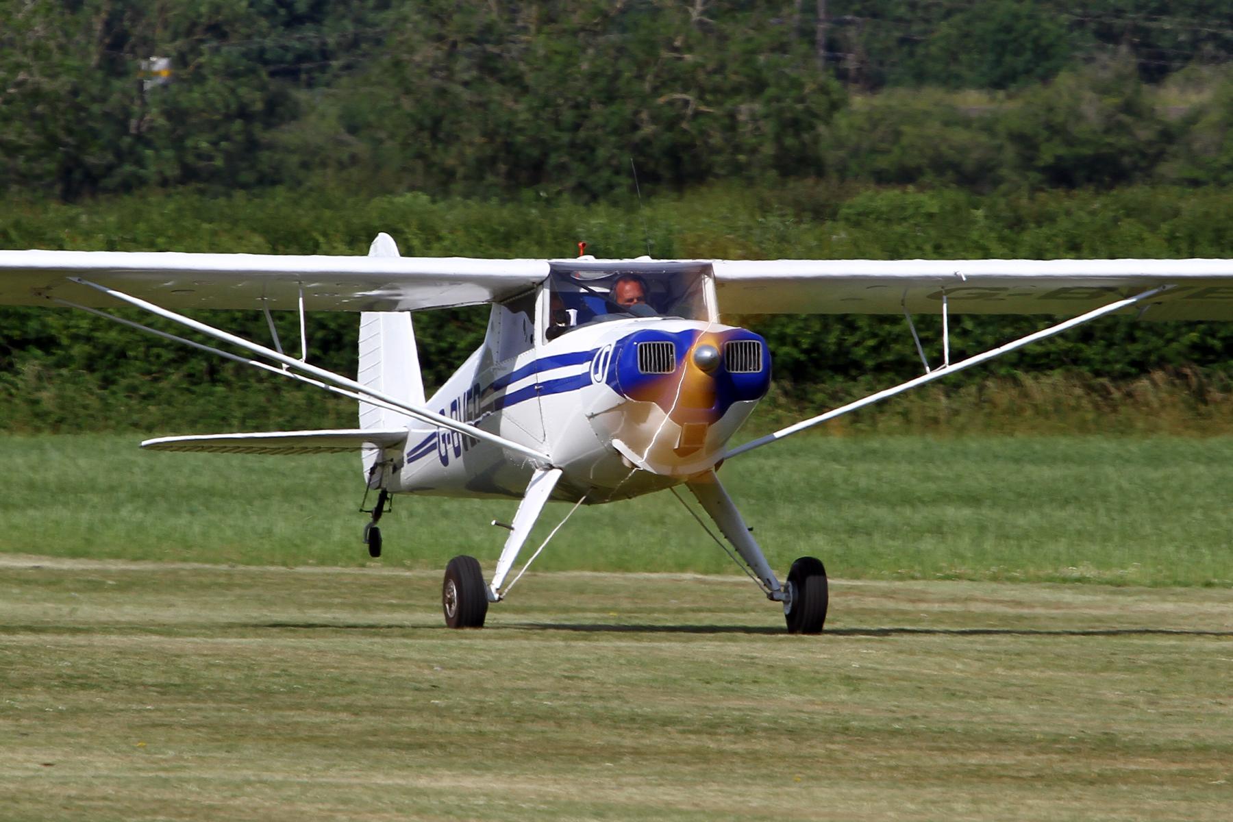 G-BVEP @ EGTW - Luscombe 80th Anniversary Rally - Oaksey Park, 27th/28th June 2026 - by Chris Hall