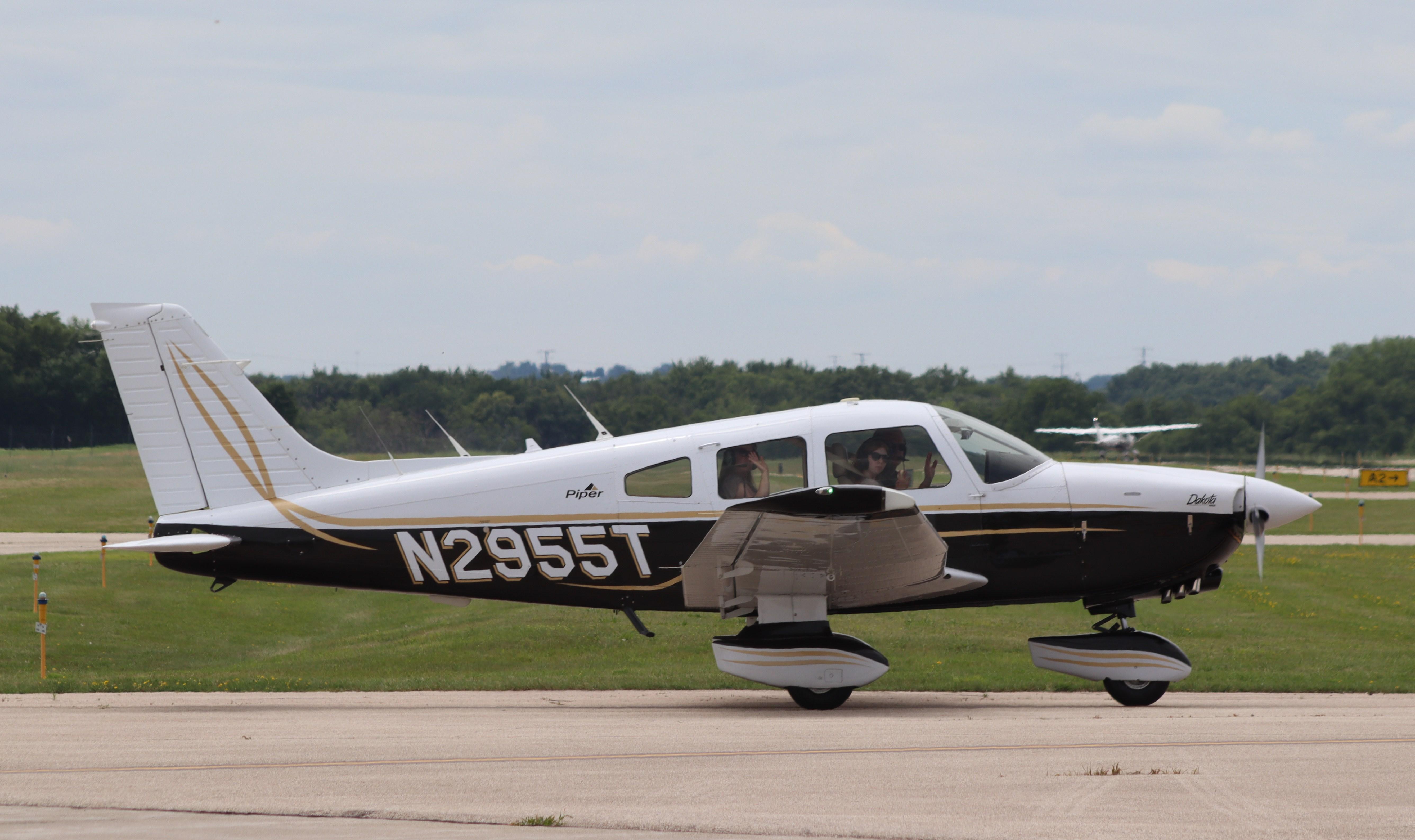 N2955T @ KJVL - Piper PA-28-236 - by MarkPasqualino