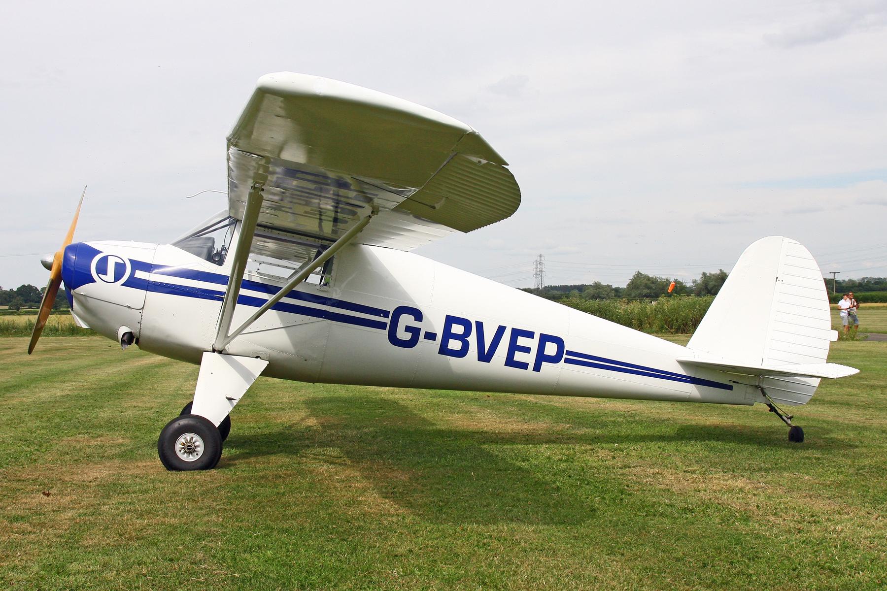 G-BVEP @ EGTW - Luscombe 80th Anniversary Rally - Oaksey Park, 27th/28th June 2026 - by Chris Hall