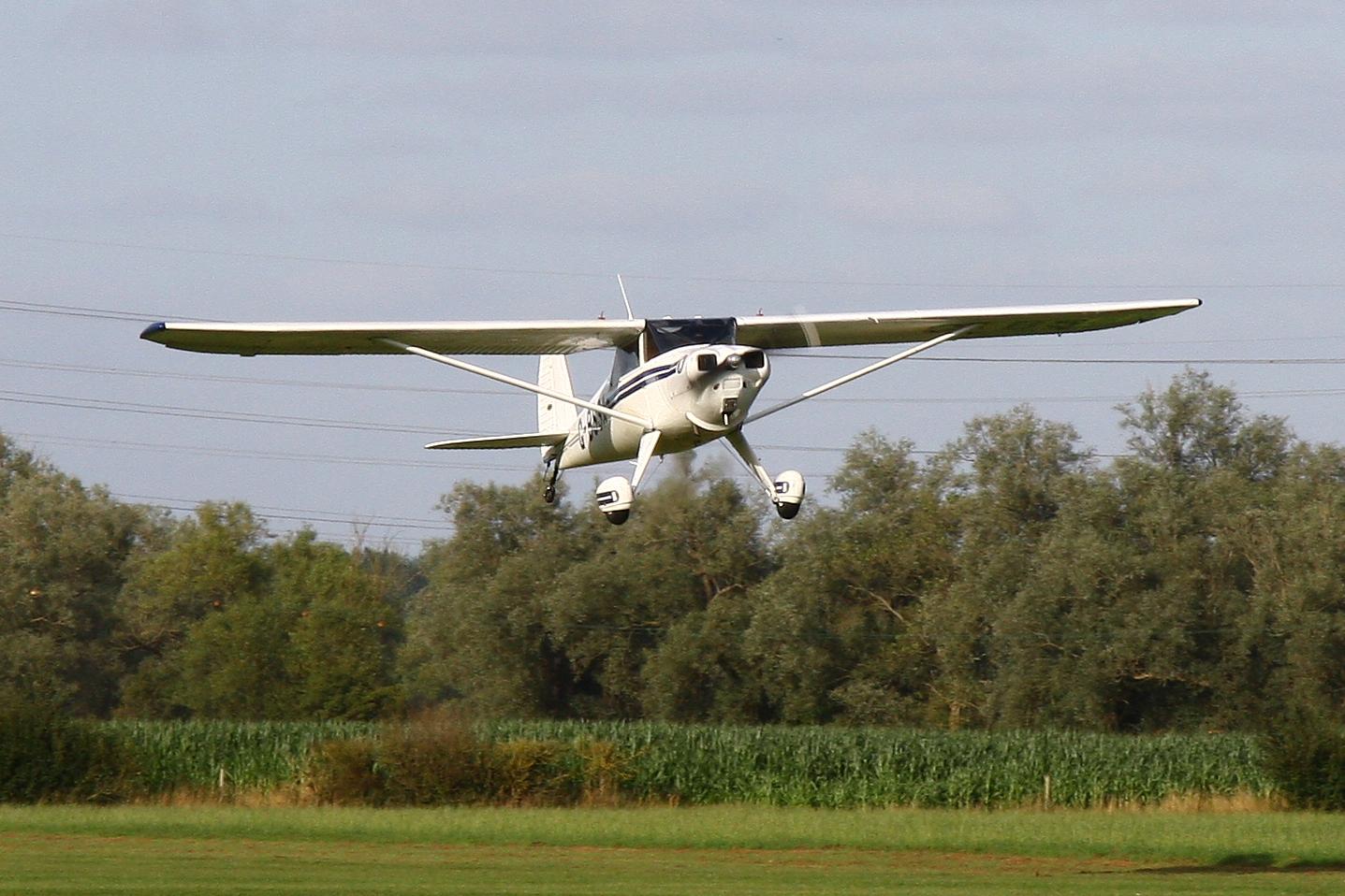 G-BSSA @ EGTW - Oaksey Park - EGTW 03/08/24 - by Chris Hall