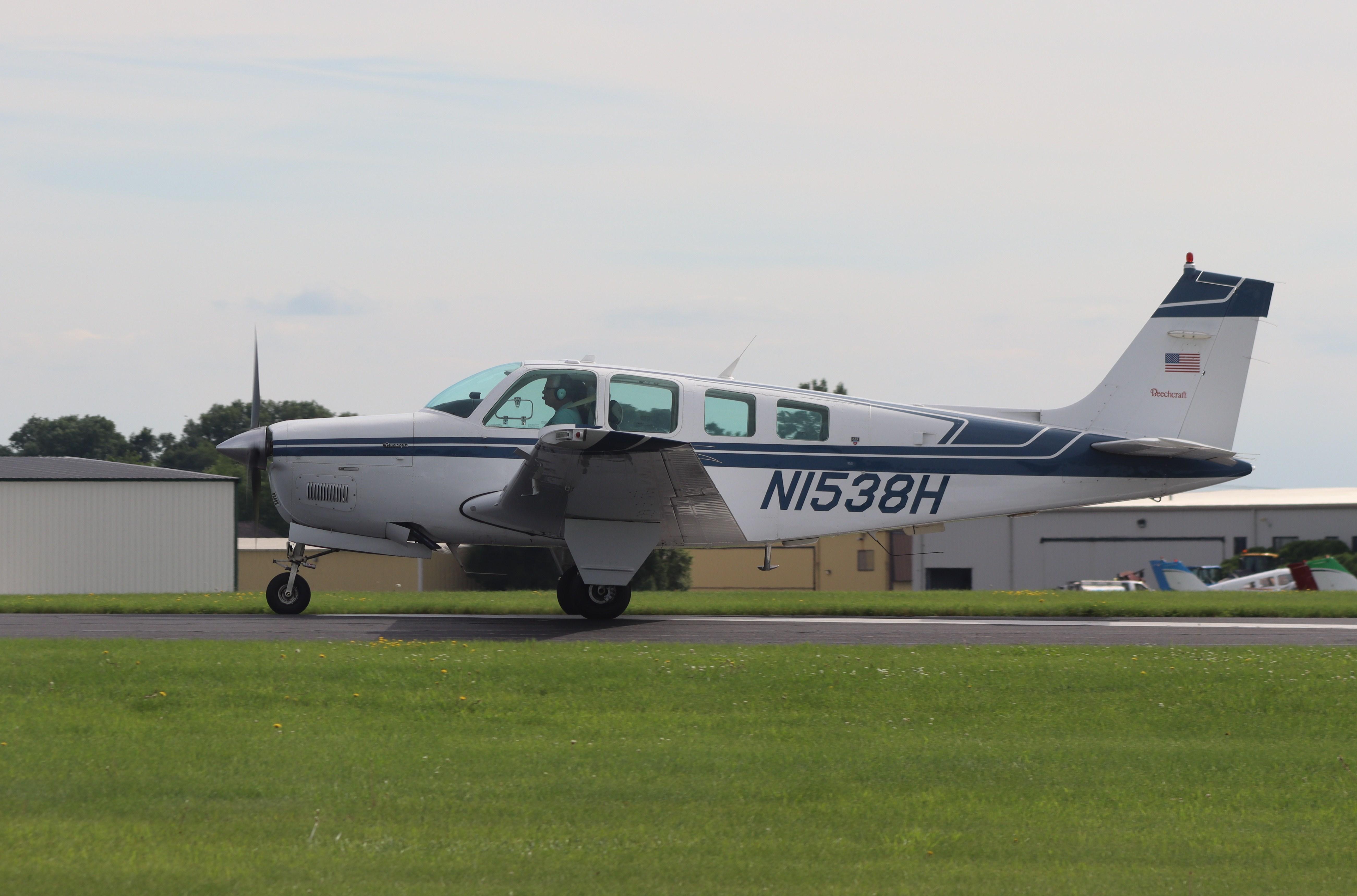 N1538H @ C77 - Beech A36 - by MarkPasqualino
