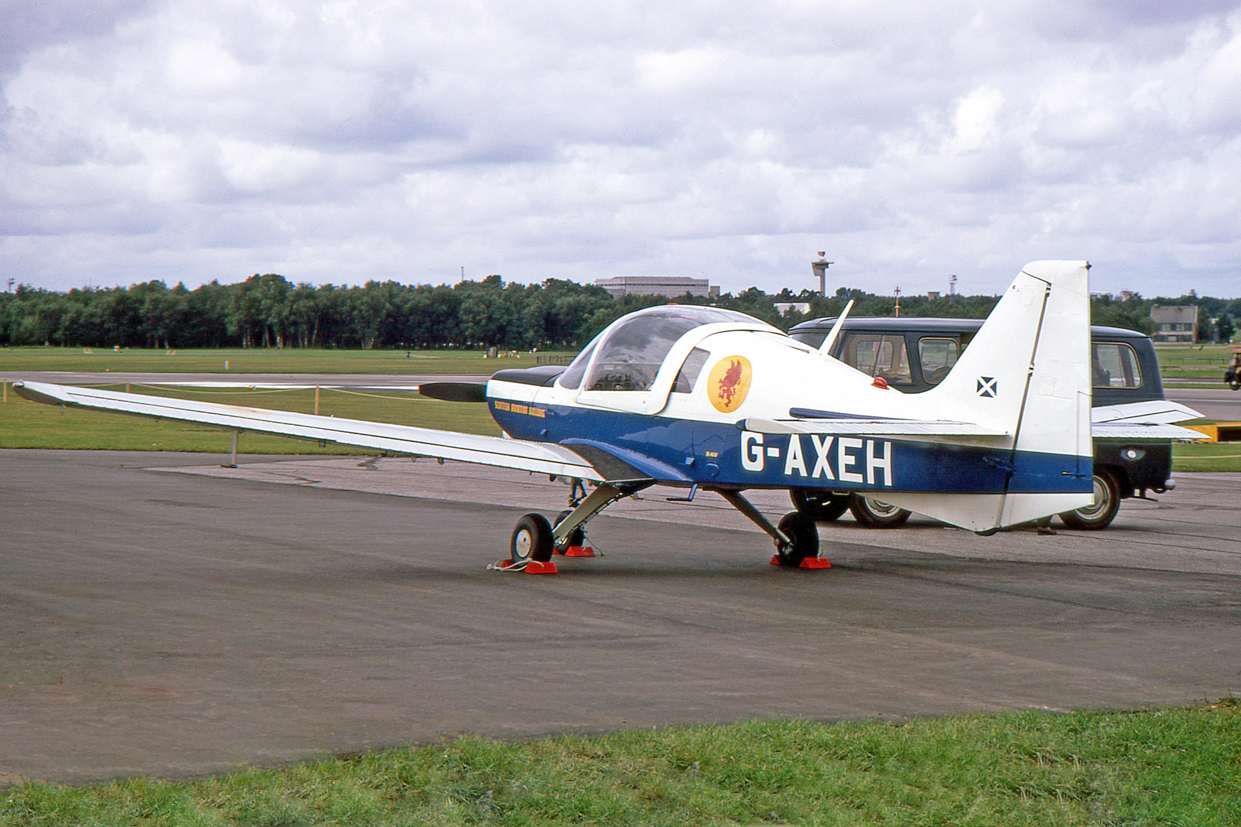 G-AXEK @ EGLF - G-AXEK 1969 Beagle Pup SBAC 
 - by PhilR
