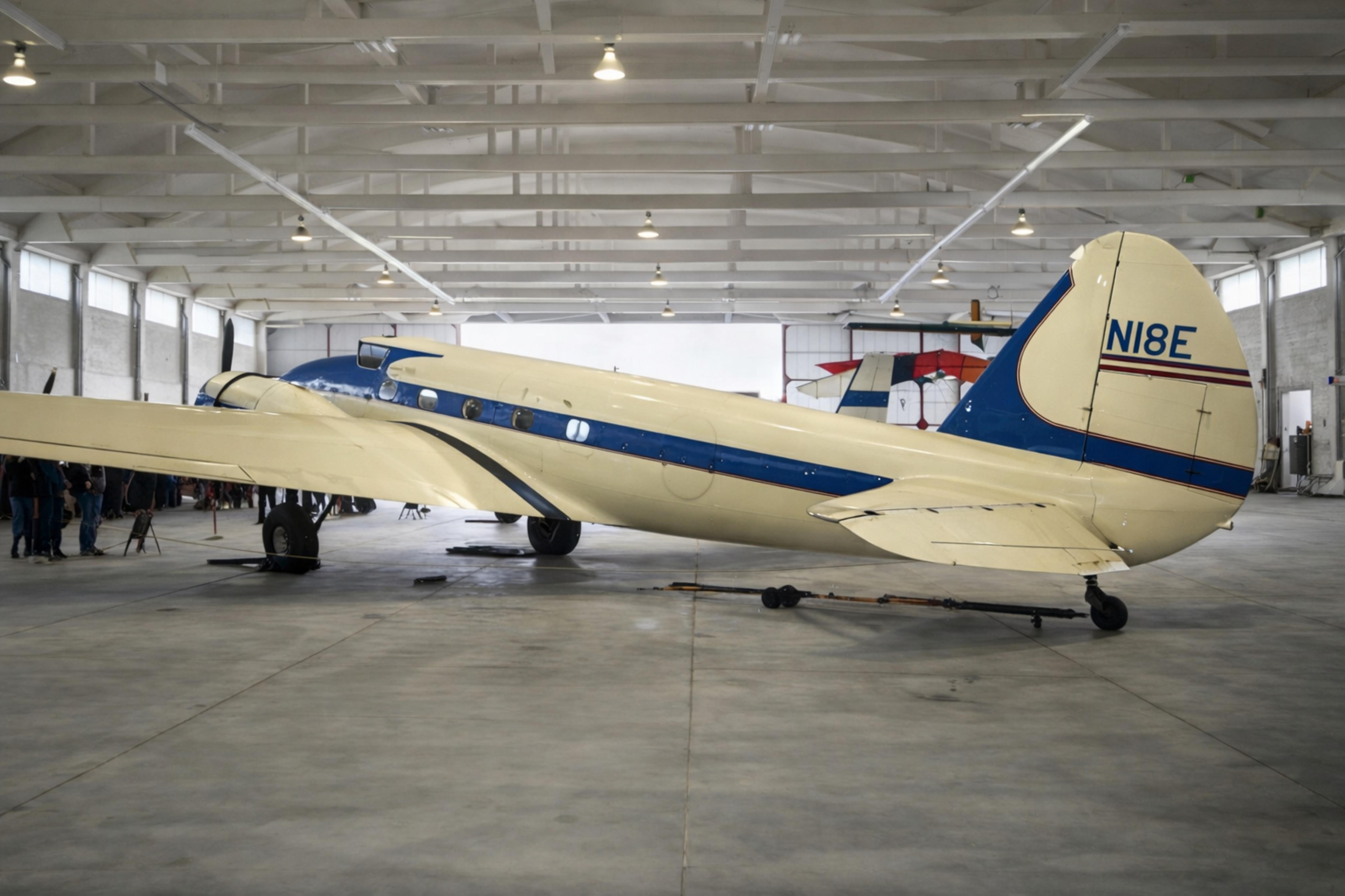 N18E @ EGDT - N18E 1933 Boeing 247D Science Museum Store Wroughton 
 - by PhilR